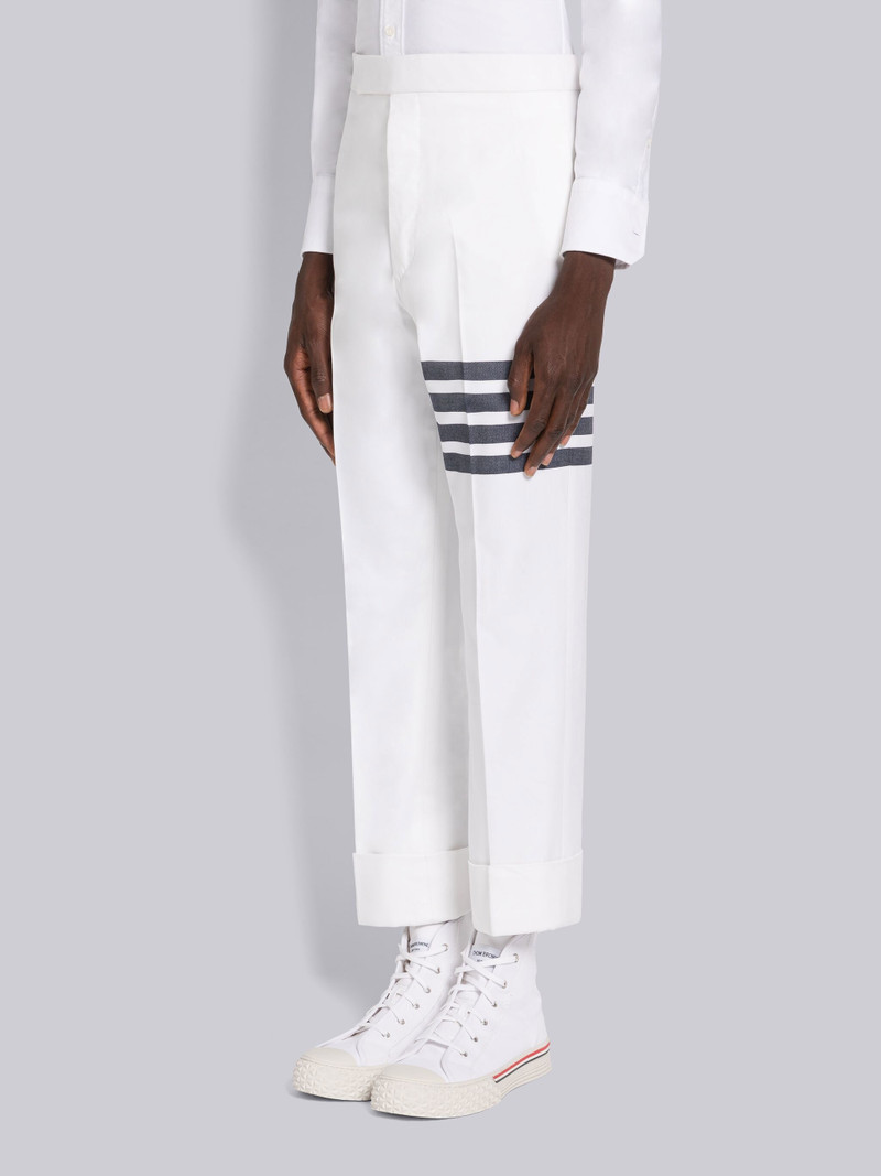 Thom Browne COTTON SUITING 4-BAR BACKSTRAP TROUSER outlook