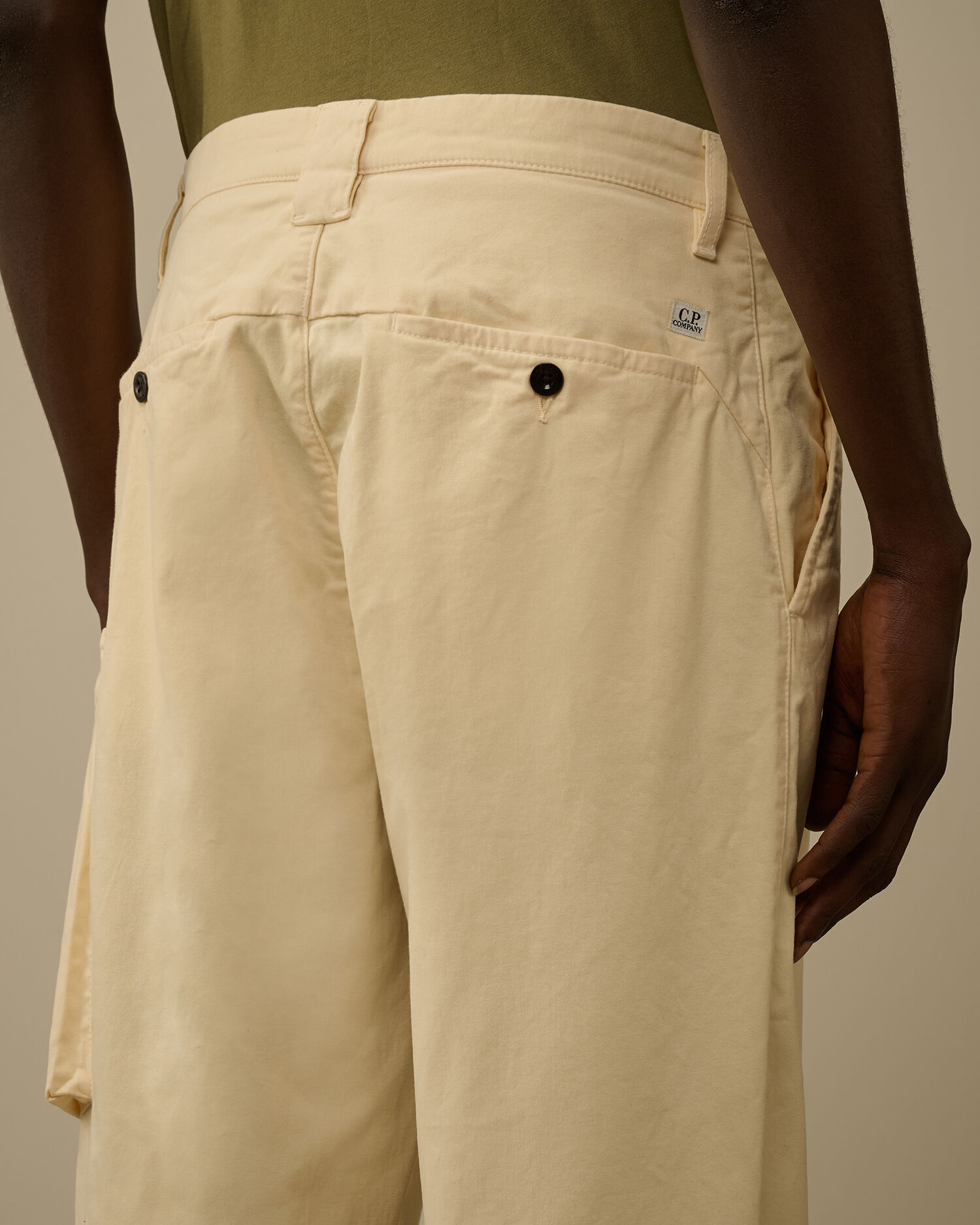 Stretch Sateen Regular Cargo Pants - 6
