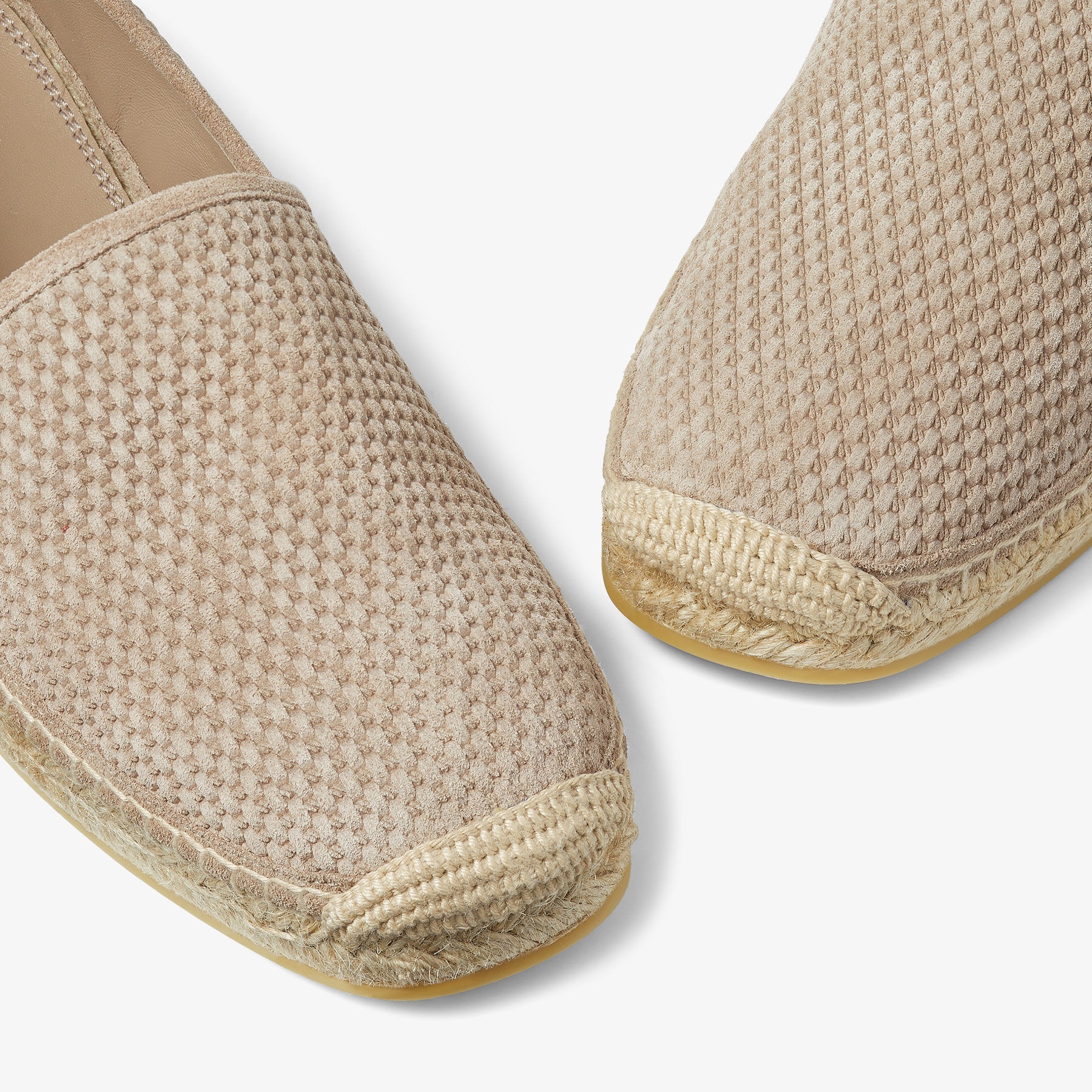 Egon
Stone Woven Embossed Suede Espadrilles - 3