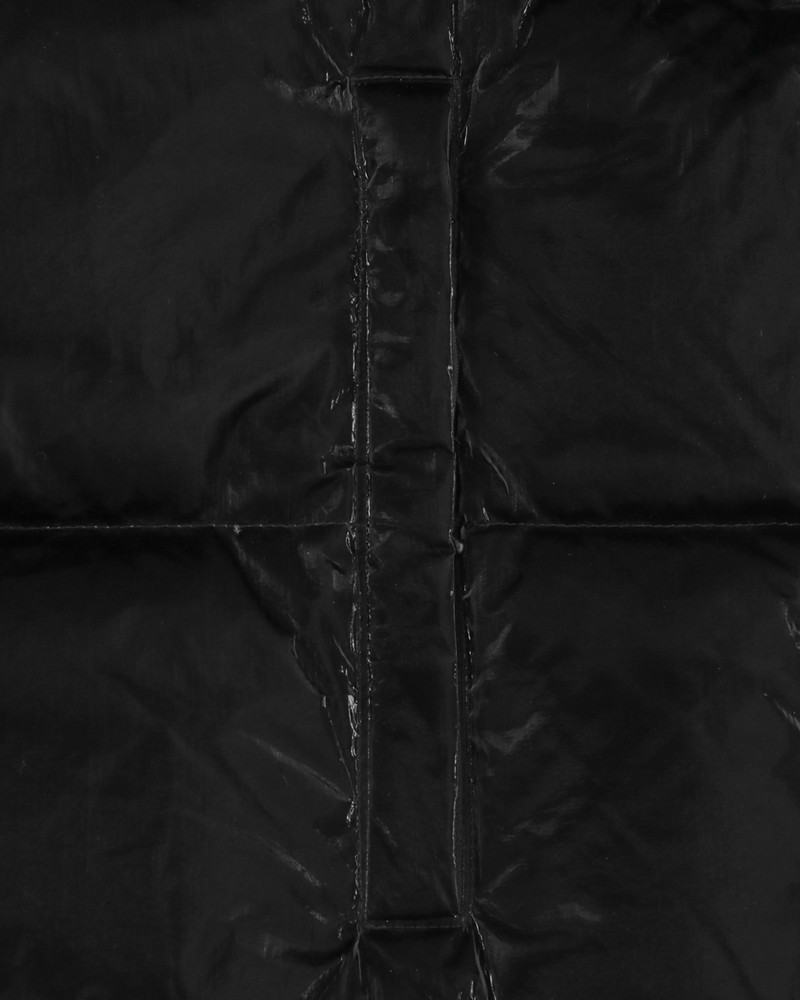 PUFFER COAT W SILVER BUCKLE 11