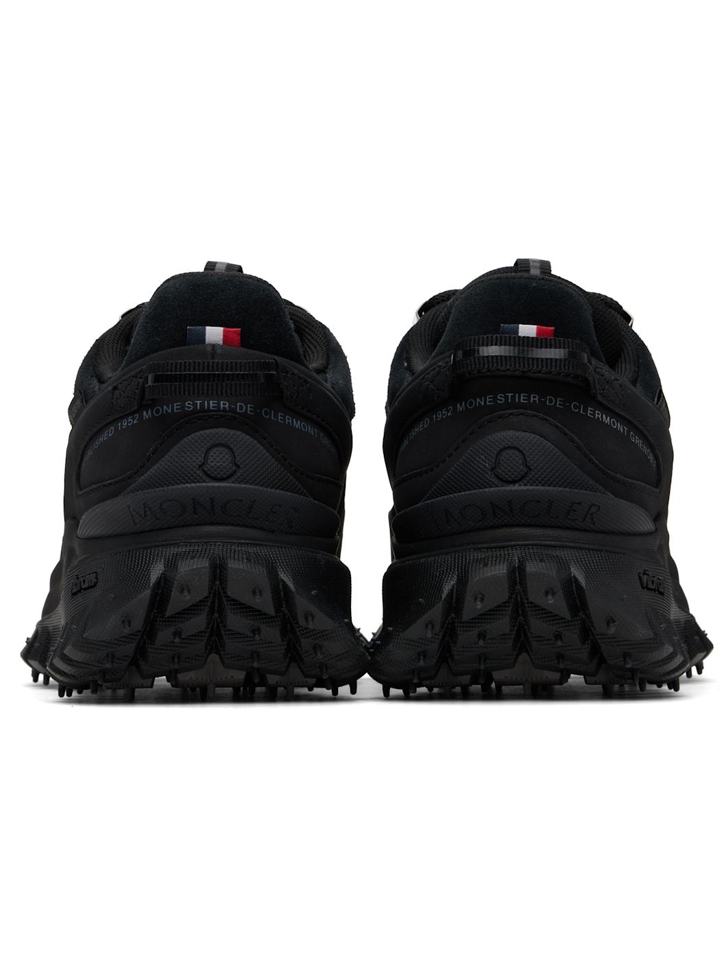 Black Trailgrip Apex Leather & Suede Sneakers - 2