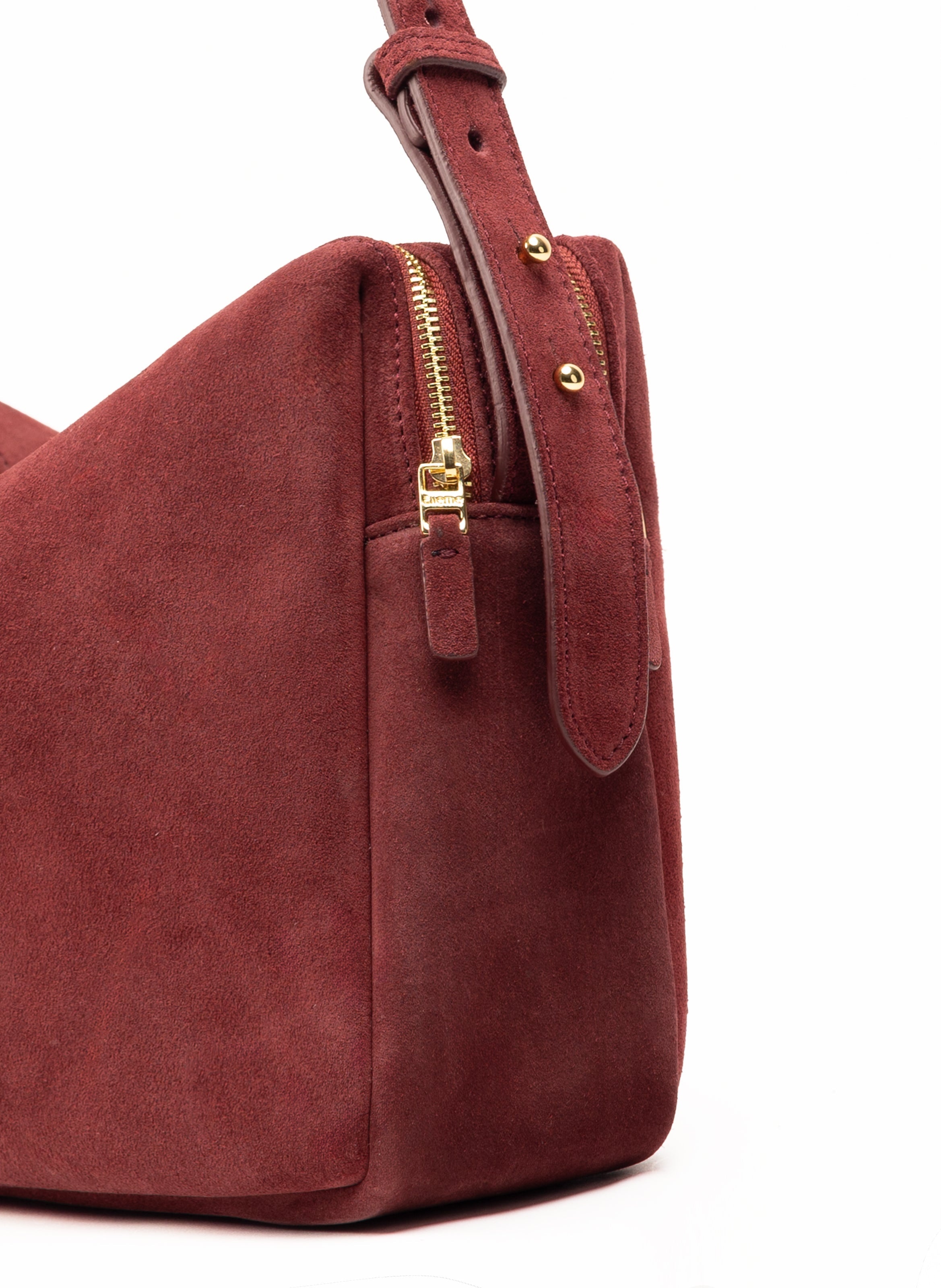 Trousse Large Suede Burgundy - 4
