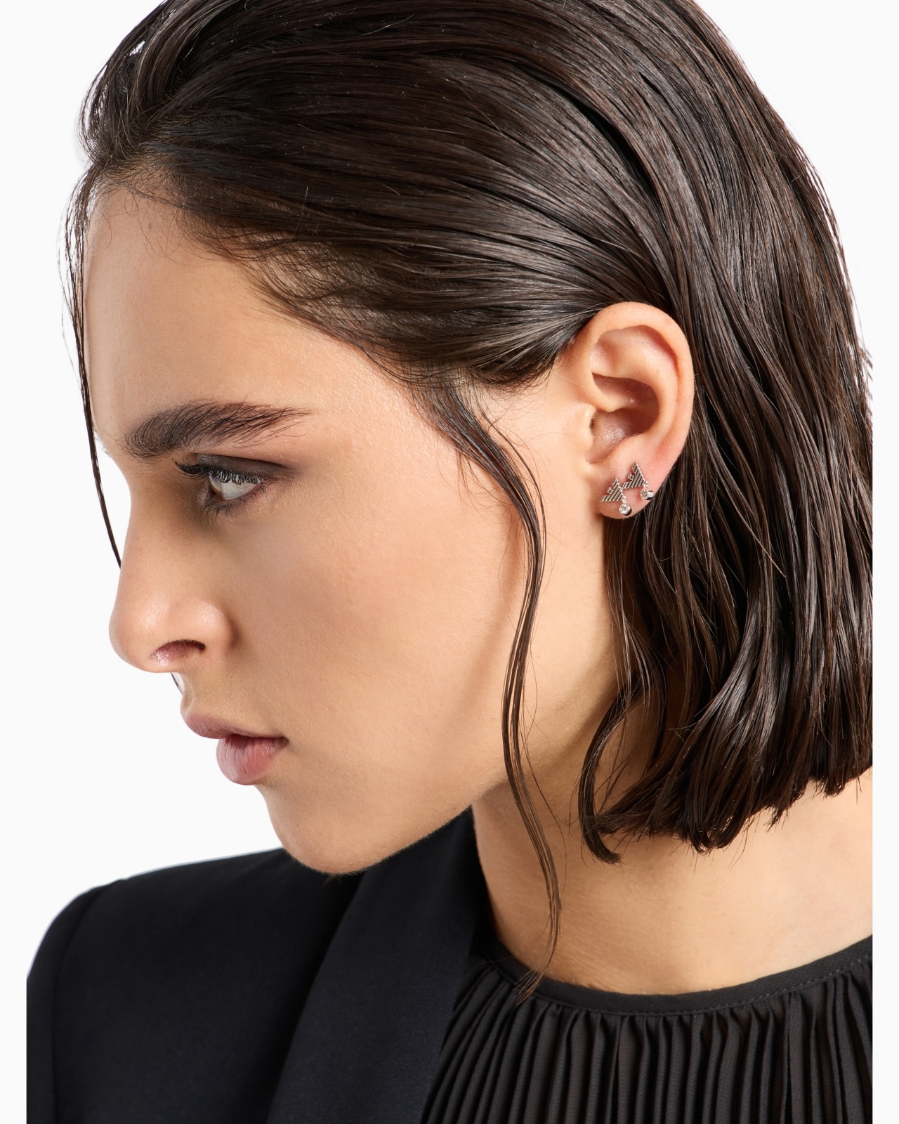 STERLING SILVER STUD EARRINGS - 4