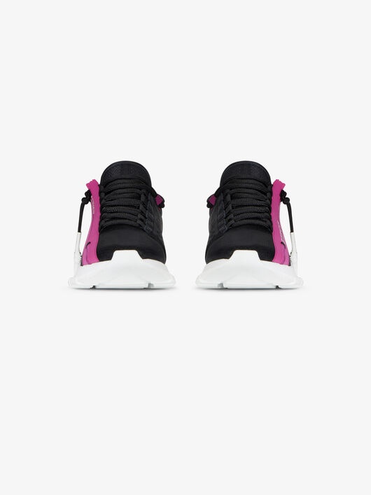 SPECTRE LOW RUNNERS SNEAKERS IN PERFORATED LEATHER WITH ZIP - 3