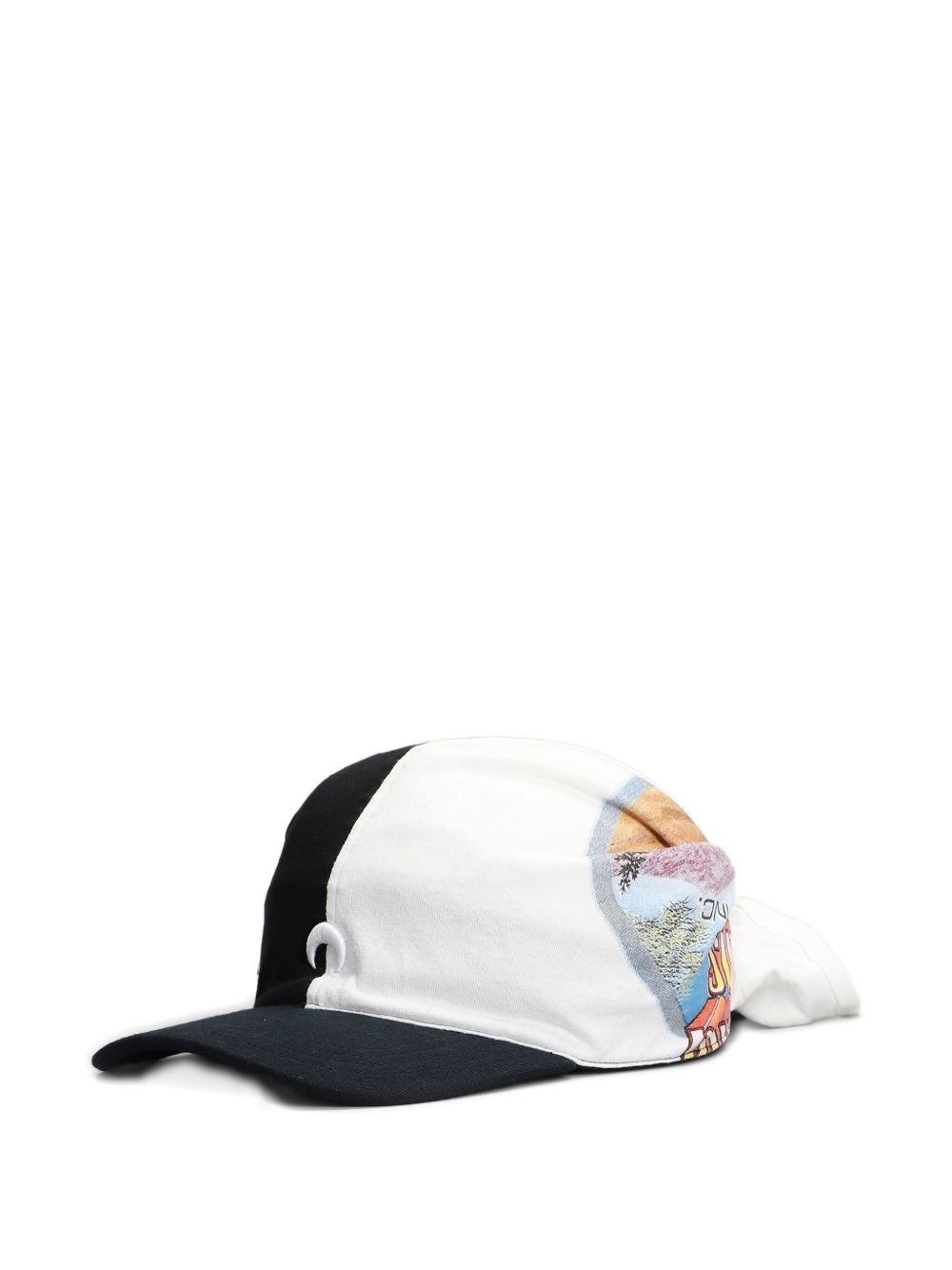 panelled baseball cap - 4