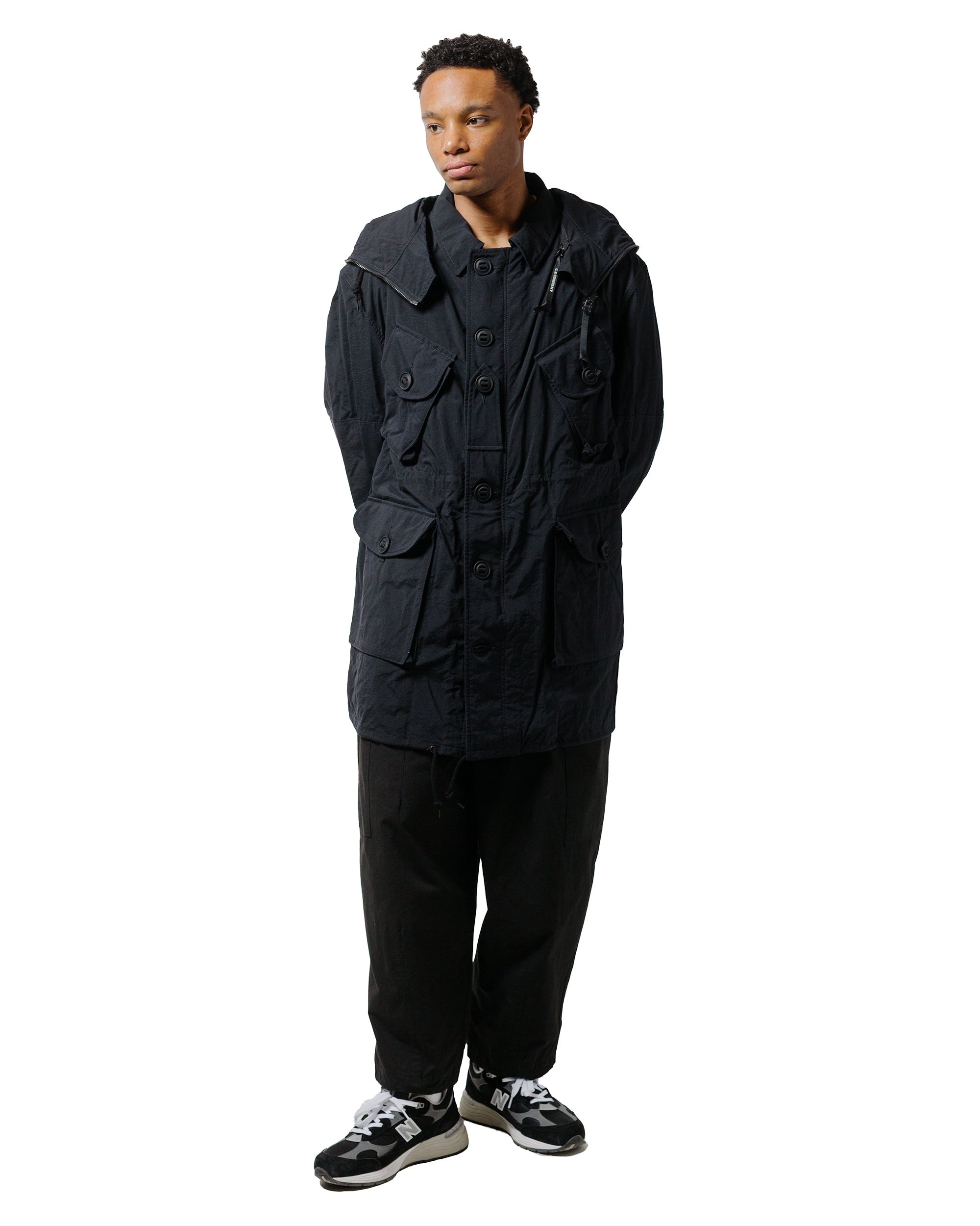 eye x C.P. Company Military Jacket Black - 7