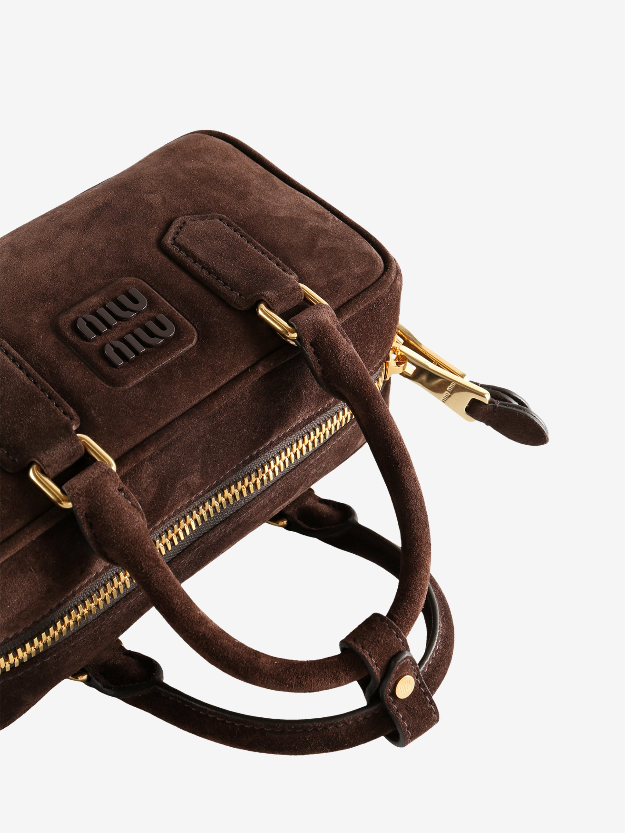 MIU MIU - Women Bauletto Camoscio Padded Handbag - 3