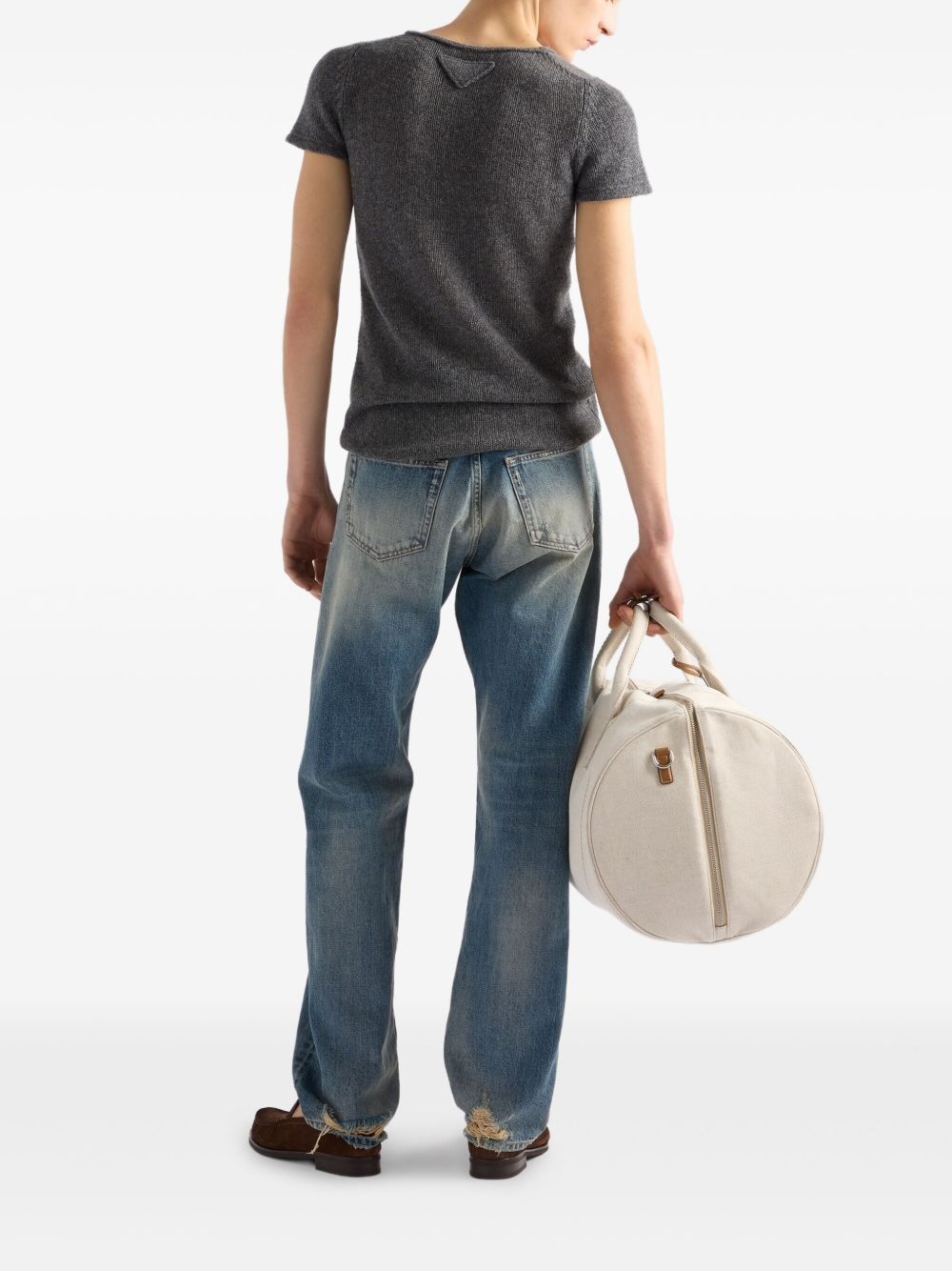 logo-patch jeans - 3