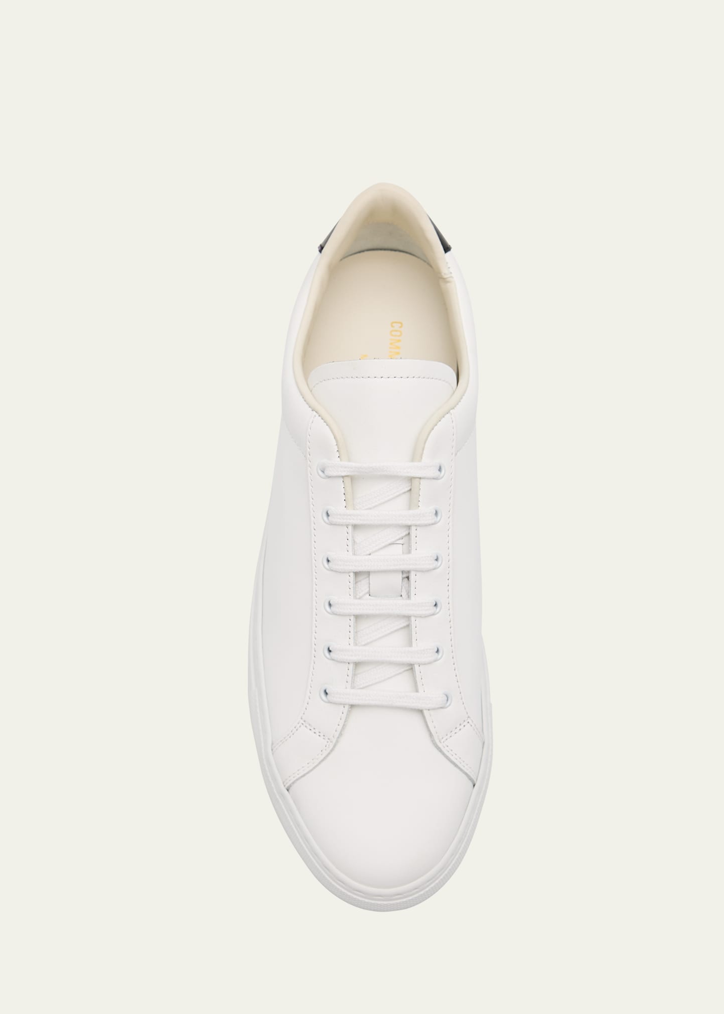 Men's Retro Classic Bicolor Leather Low-Top Sneakers - 5
