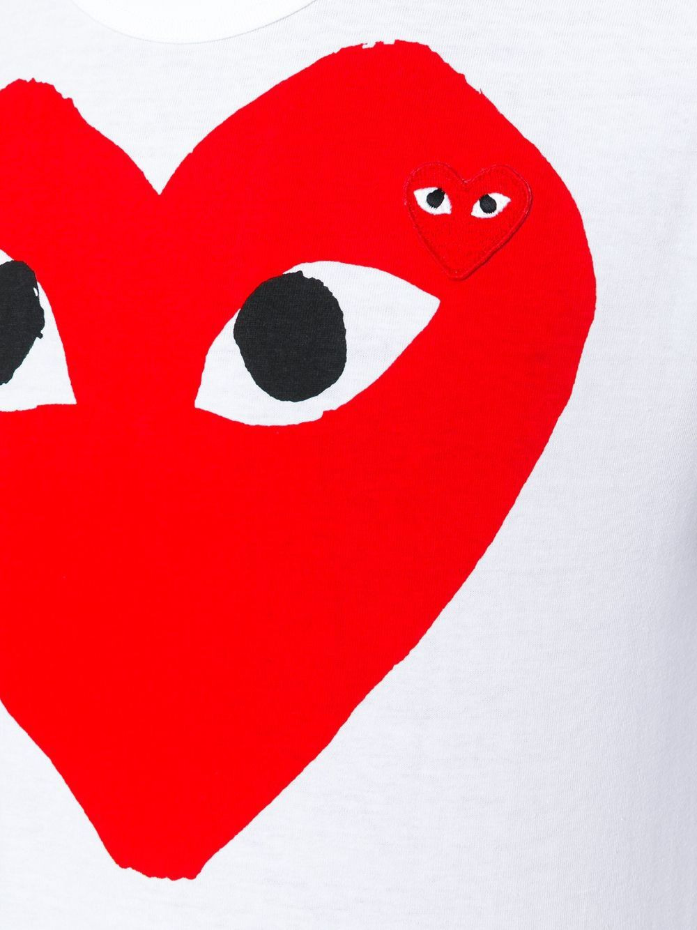 Heart Logo cotton T-shirt - 4