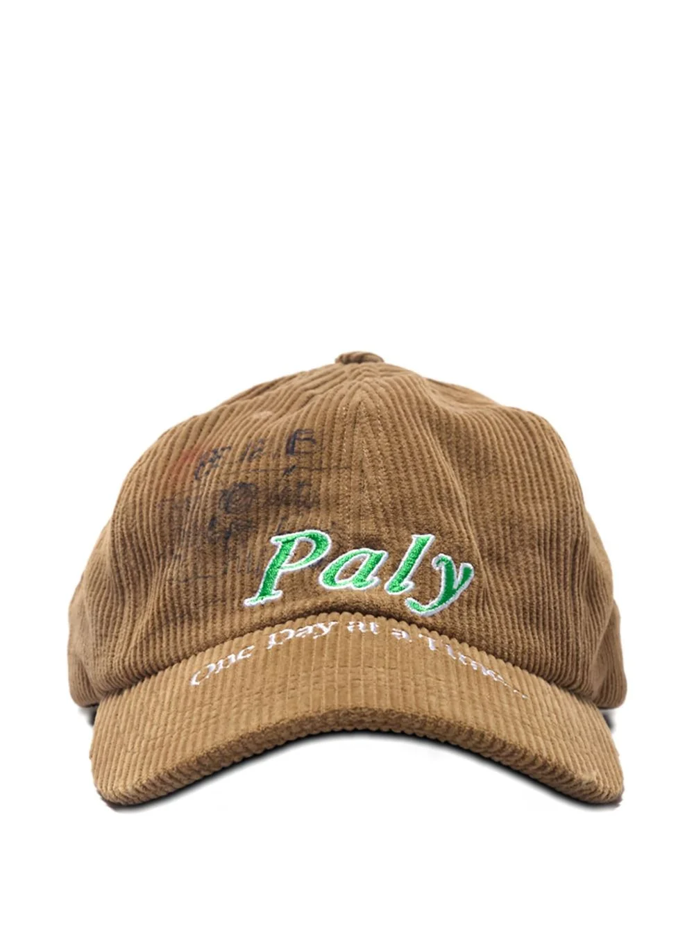 logo-embroidered cap - 1