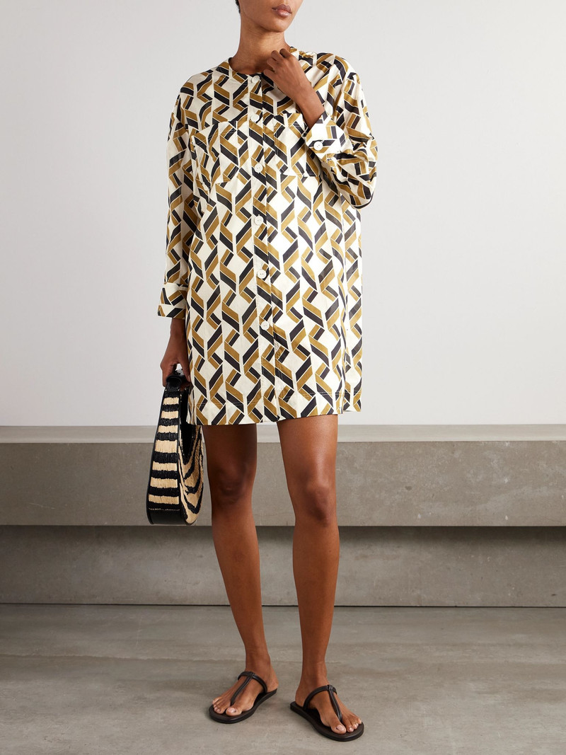 ERES Espace printed cotton-voile shirt Multi outlook