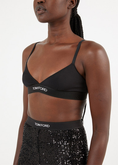 TOM FORD Black Modal Signature Bra outlook