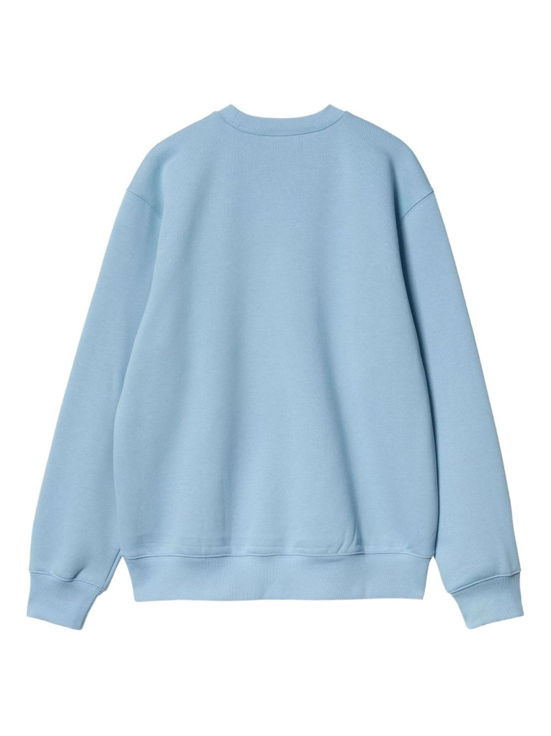 Carhartt logo-embroidered sweatshirt outlook