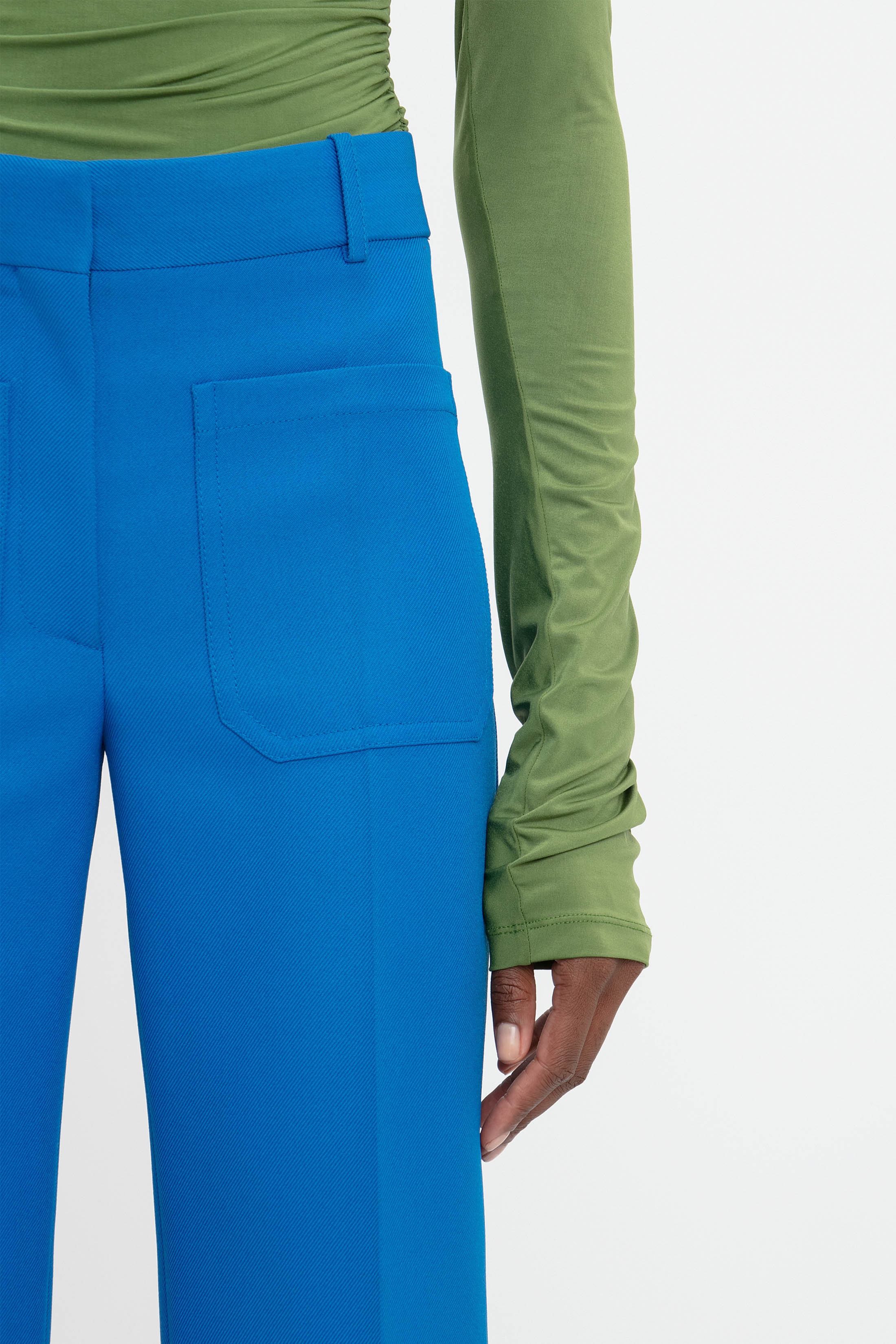 Alina Tailored Trouser In Sapphire Blue - 5