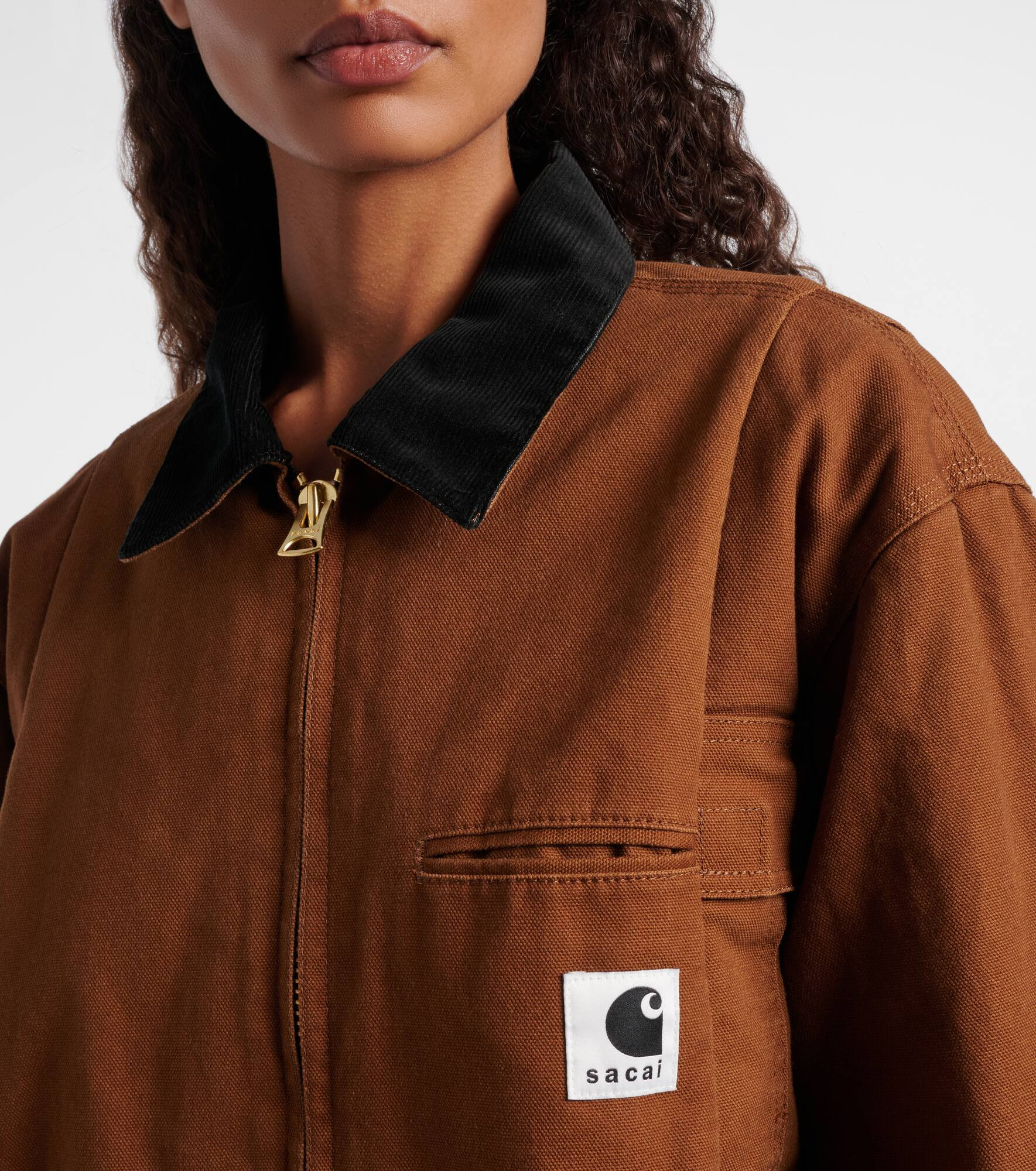 x Carhatt cotton canvas puffer jacket - 4