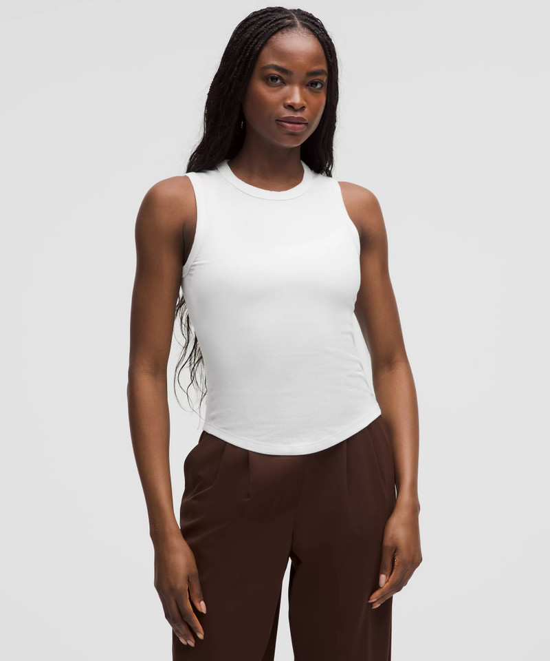 Hold Tight Crewneck Tank Top *Waist Length 1