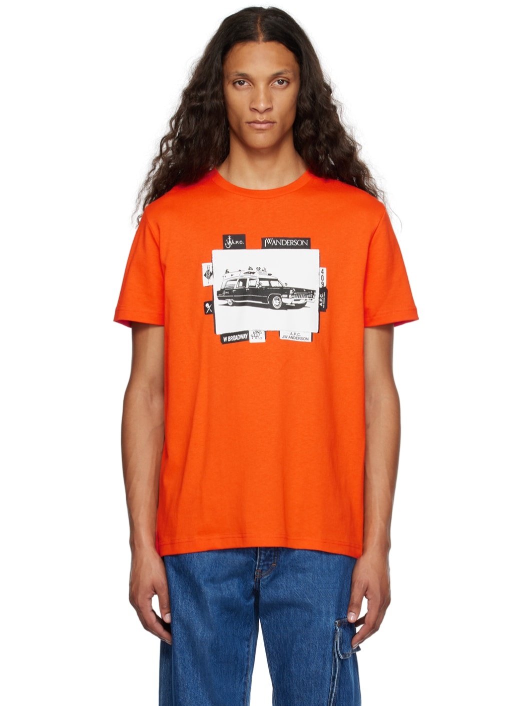 Orange JW Anderson Edition T-Shirt - 1