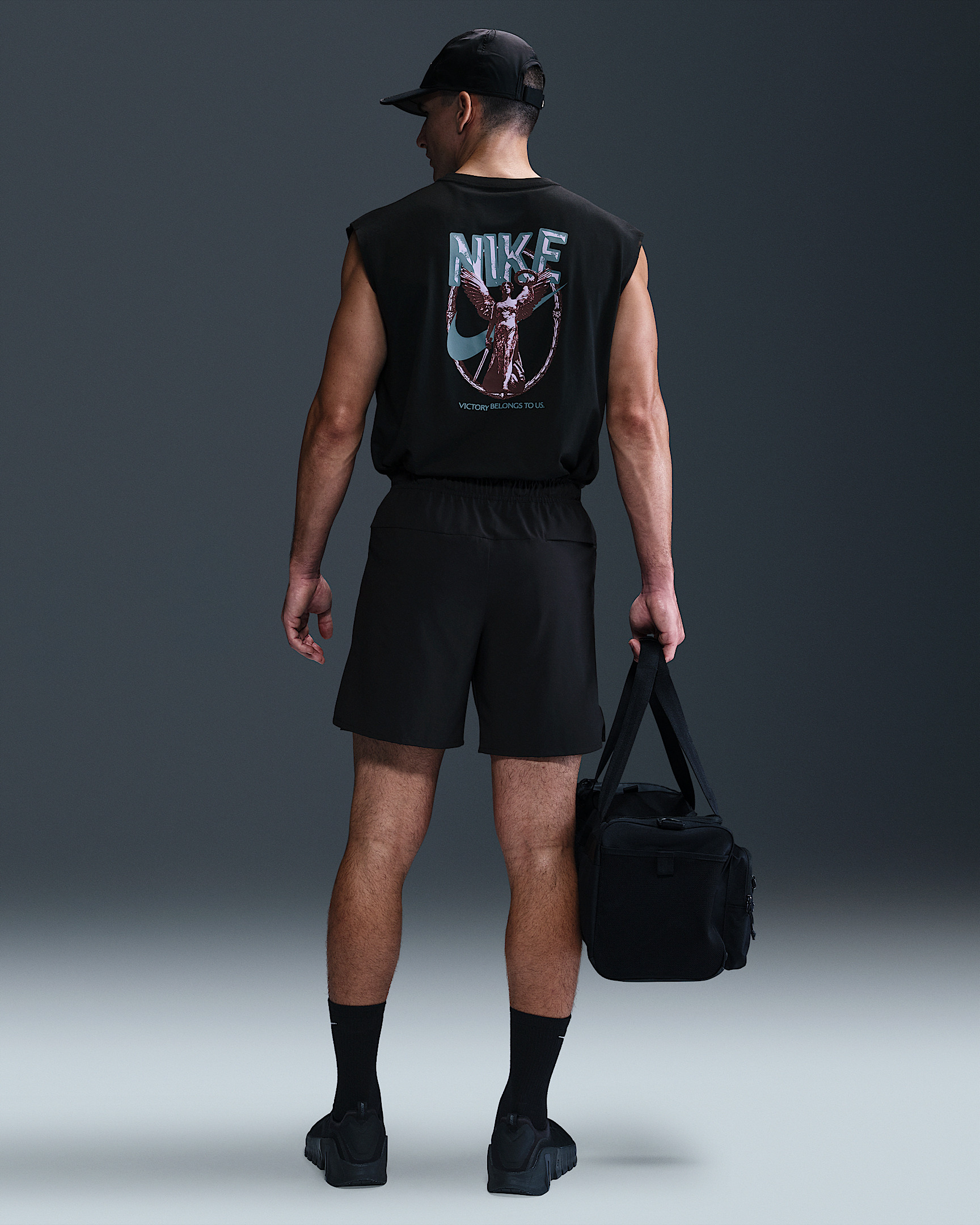 Nike Nike Men's Sleeveless Fitness T-Shirt | REVERSIBLE