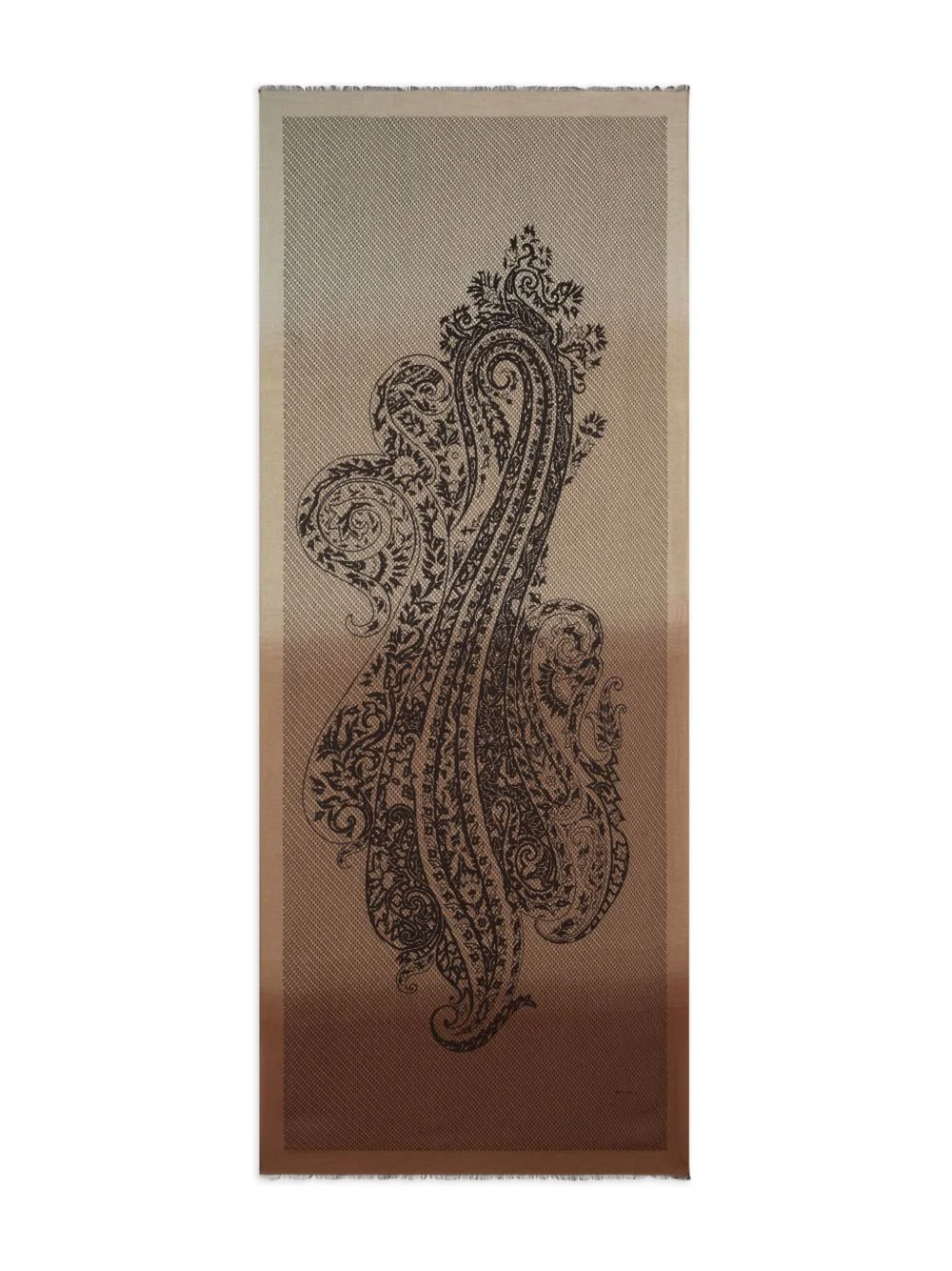 paisley-pattern scarf - 1