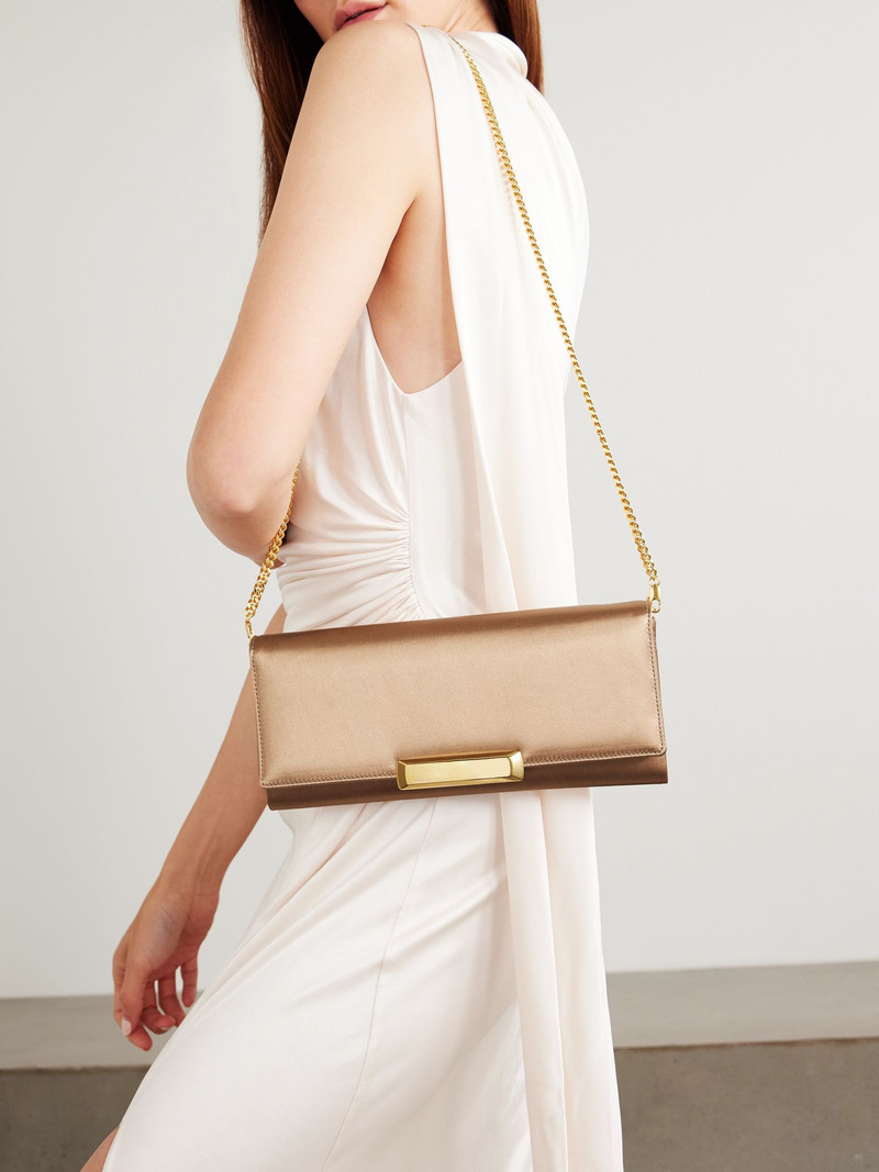 TOM FORD Satin clutch Blush outlook