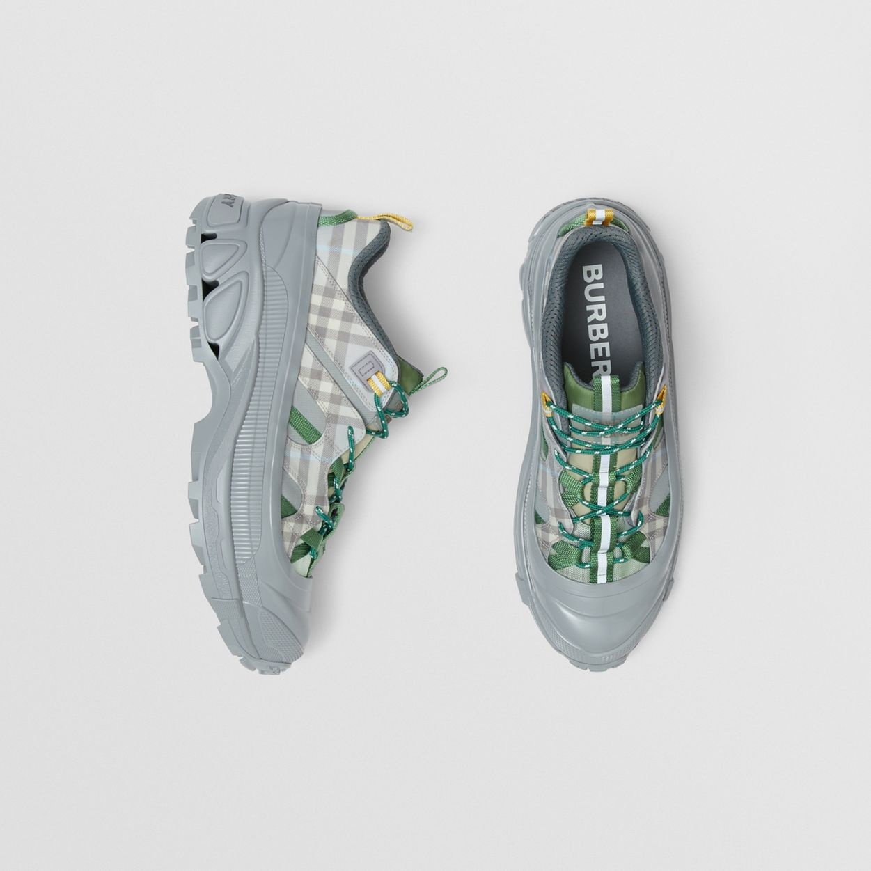 Check Nylon Arthur Sneakers - 6
