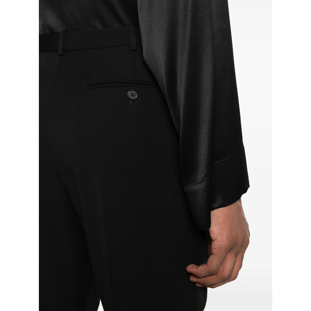 Saint Laurent Black Trousers - Regular & Straight-Leg Trousers Men - 5