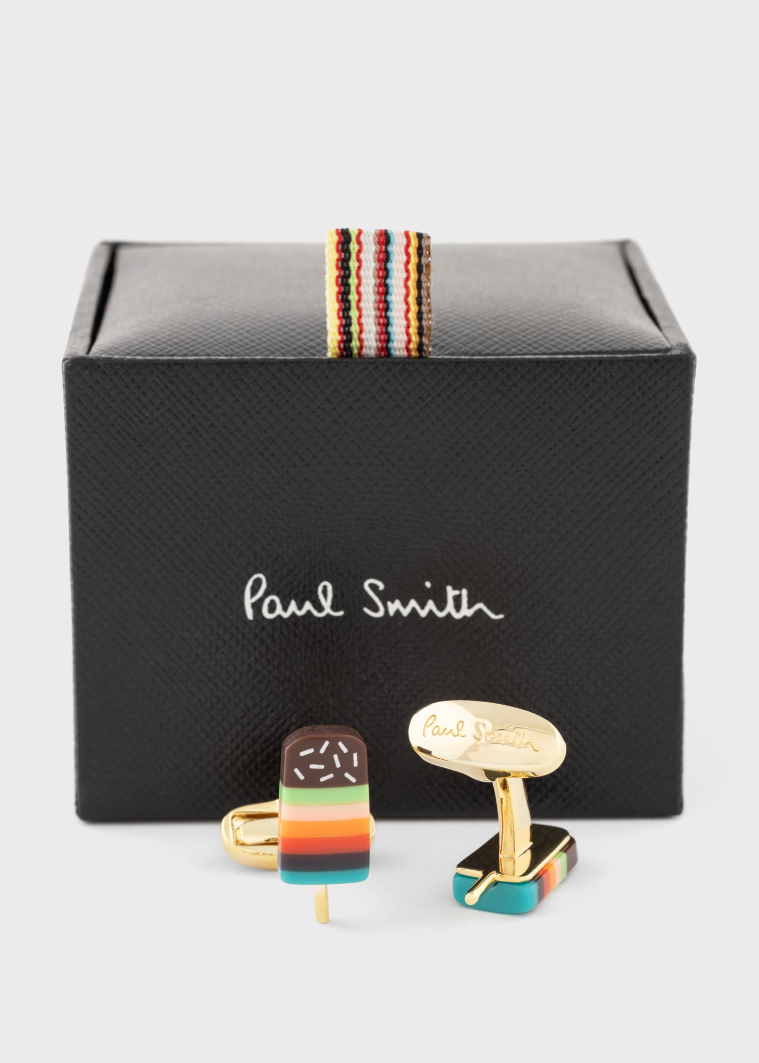'Artist Stripe Lolly' Cufflinks - 2