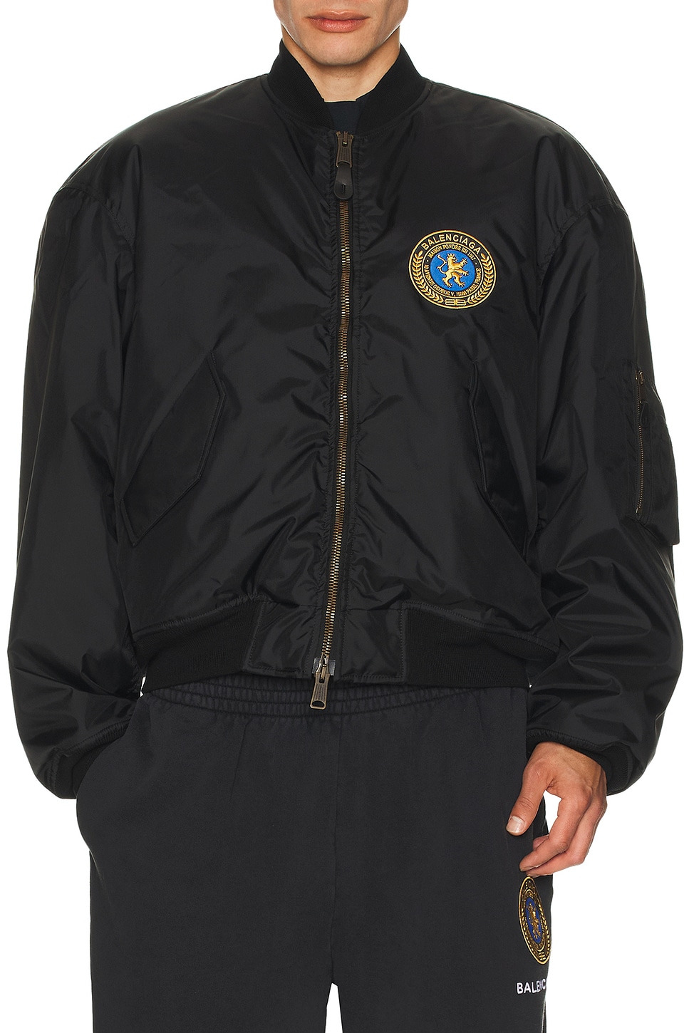 Large Fit Bomber Jaket - 4
