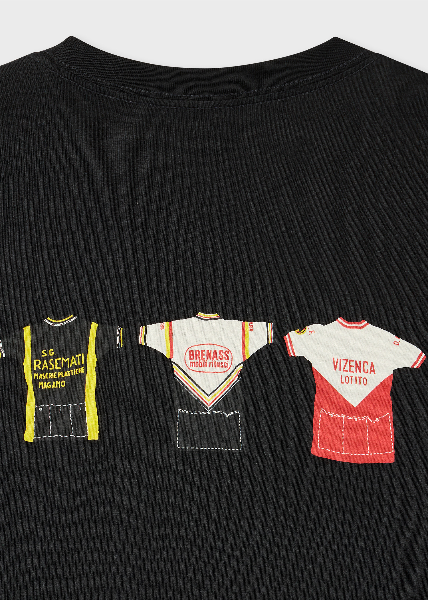 Black 'Cycle Jerseys' Print T-Shirt - 4