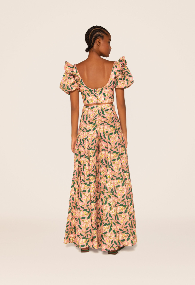 Gaita Dos Gardenias Rosa Trousers 4