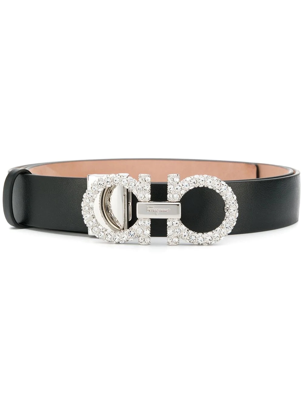 embellished Gancini belt - 1