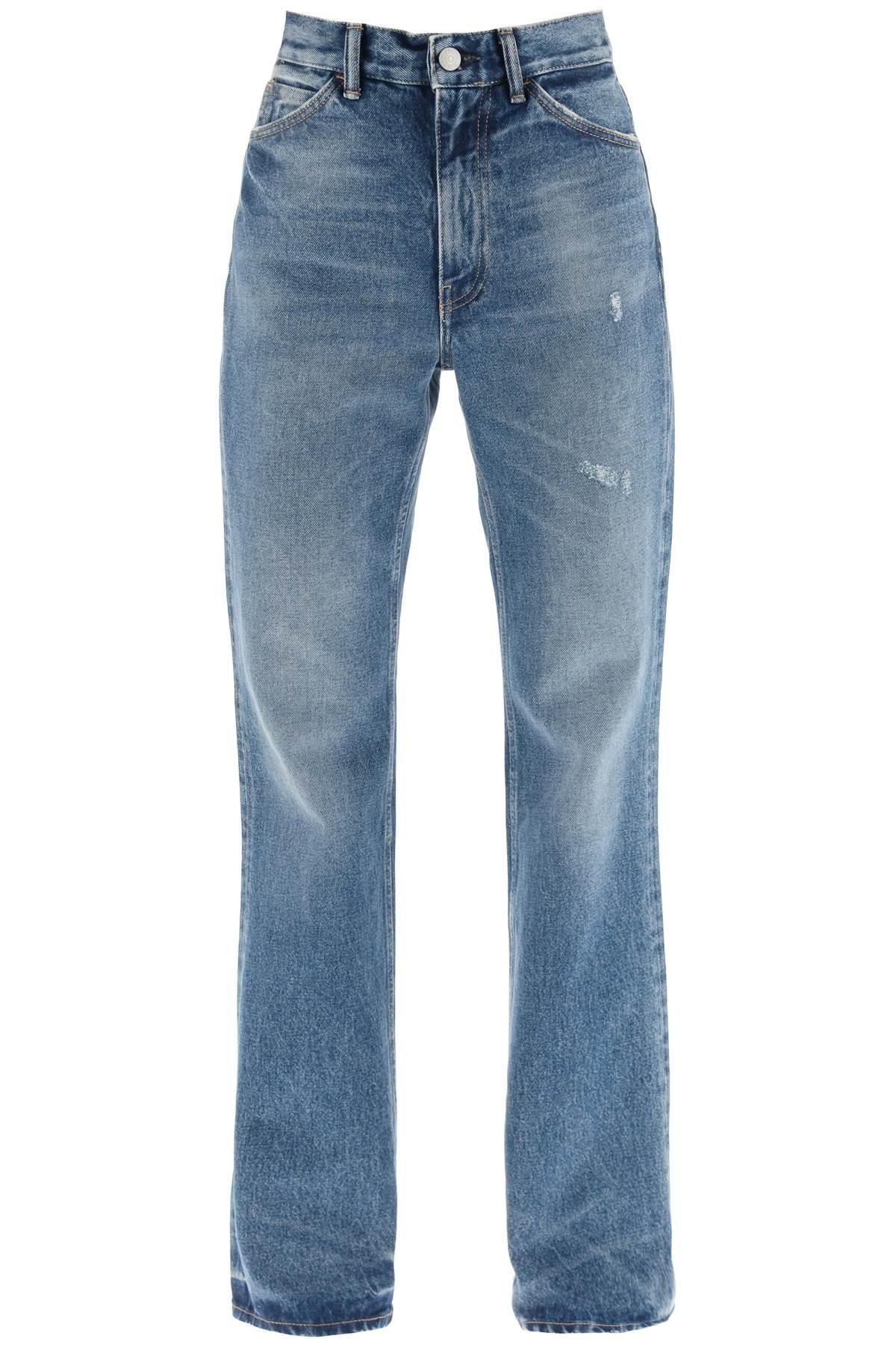 パンツ ACNE STUDIOS 1977 VINTAGE - MID BLUE Acne Studios - Regular fit jeans - 1977 - Mid Blue