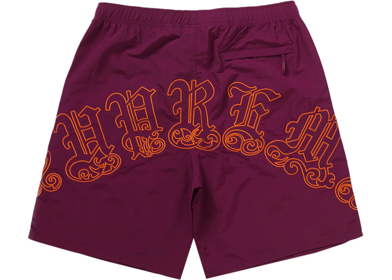 Supreme Supreme Old English Nylon Short Plum outlook