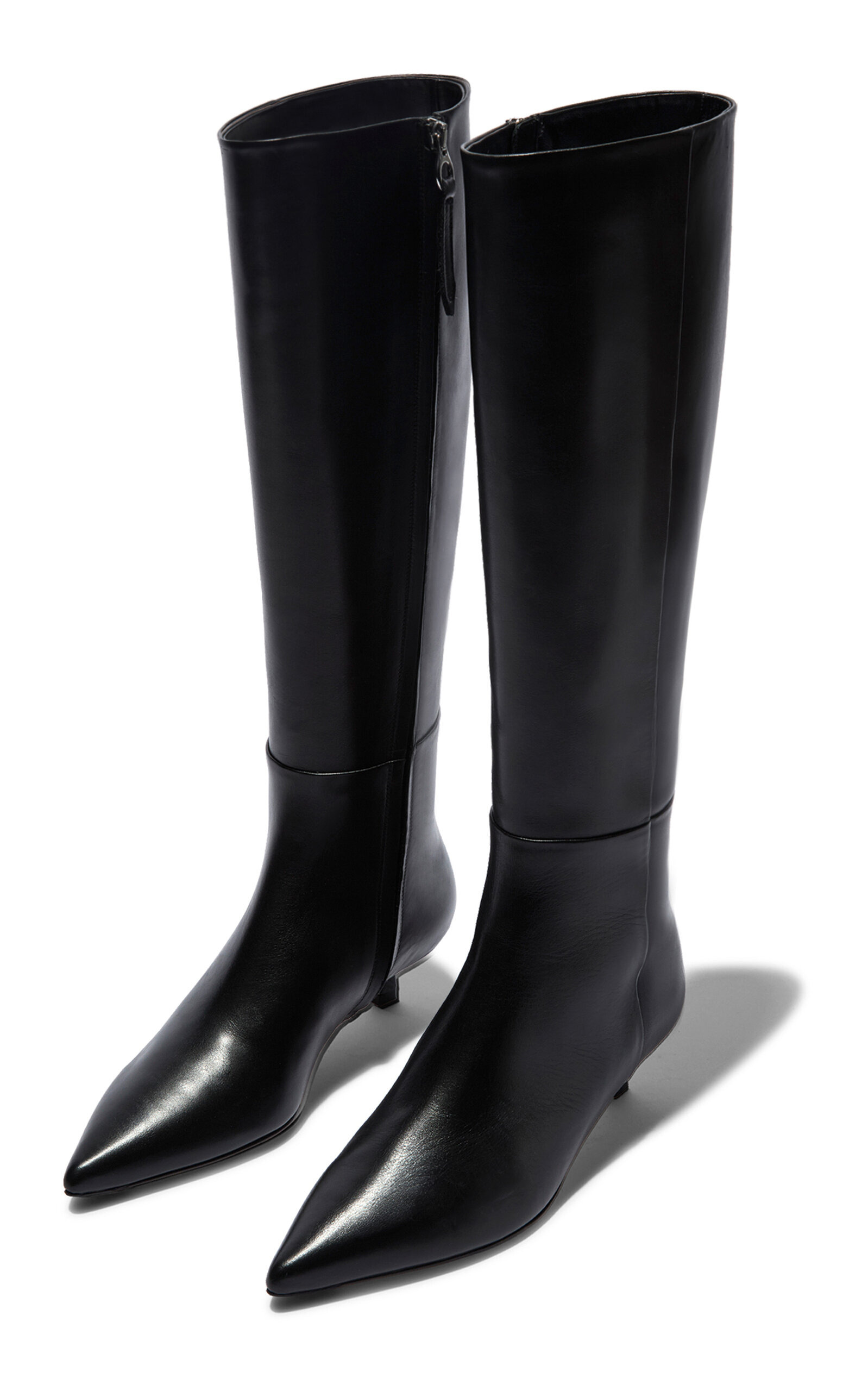 Sabrina Leather Knee Boots black - 4
