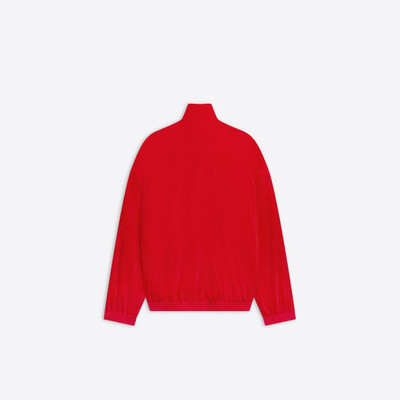 BALENCIAGA Tracksuit Jacket in Tango Red outlook