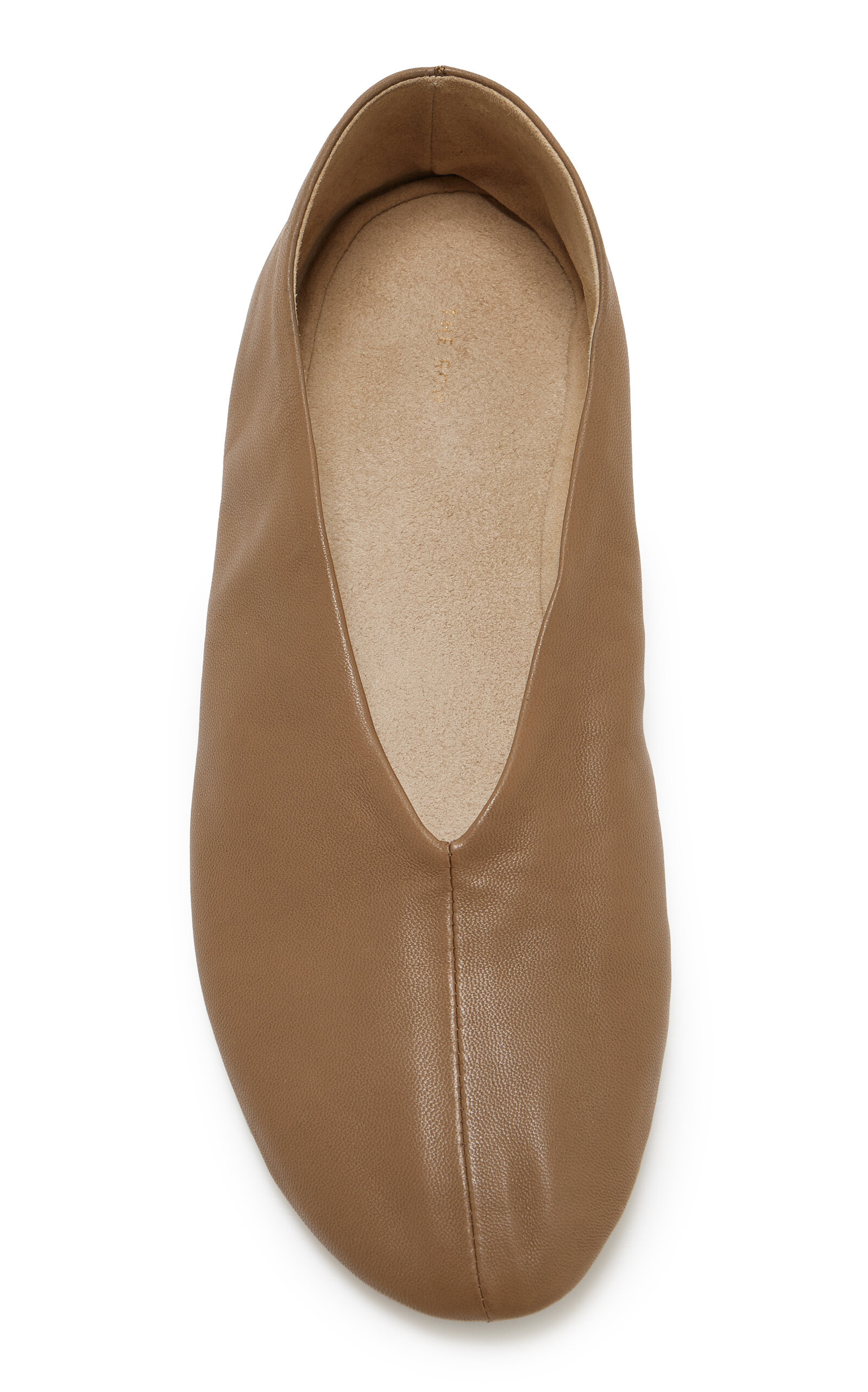 Stella Leather Ballet Flats tan - 4