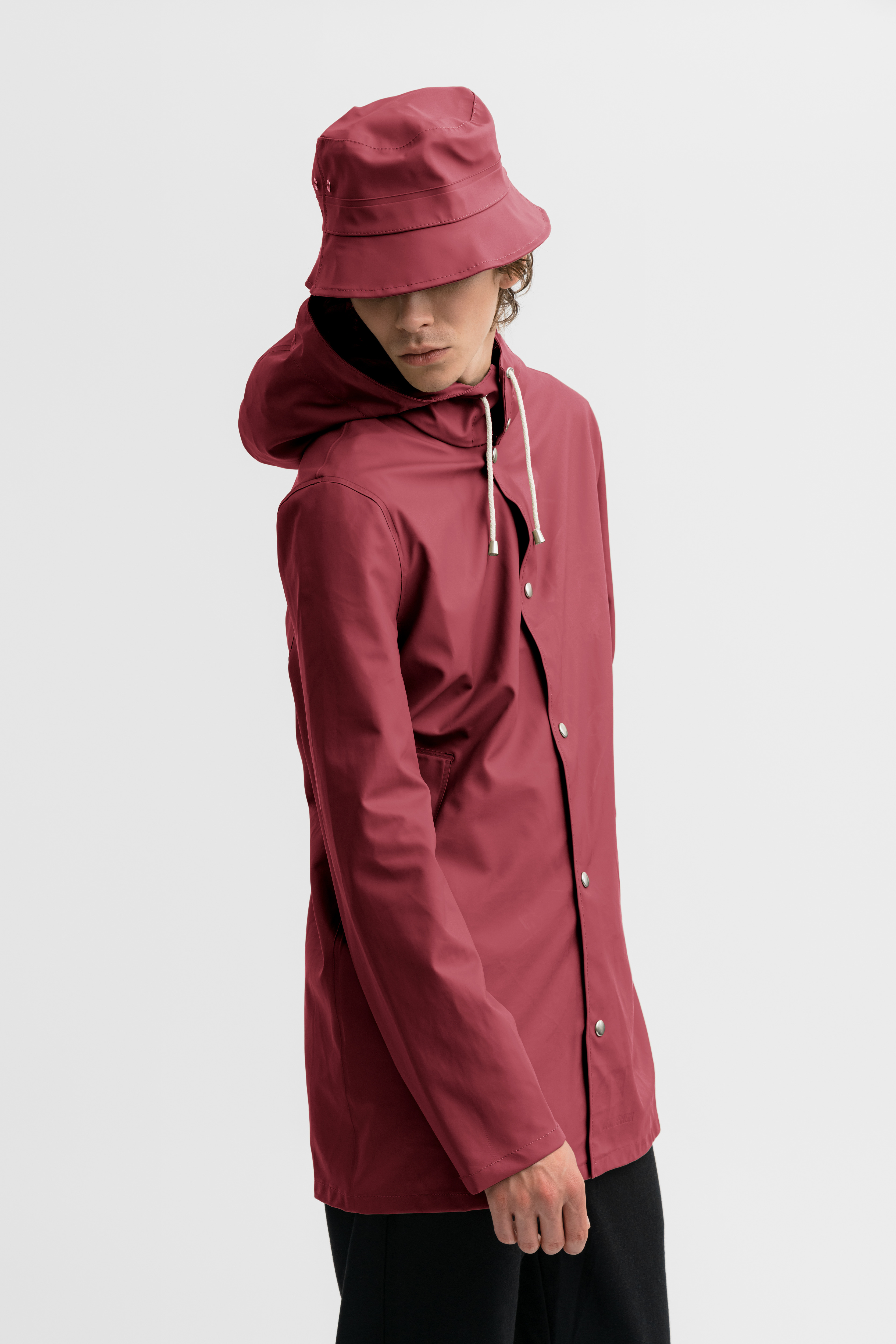 Beckholmen Bucket Hat Burgundy - 4