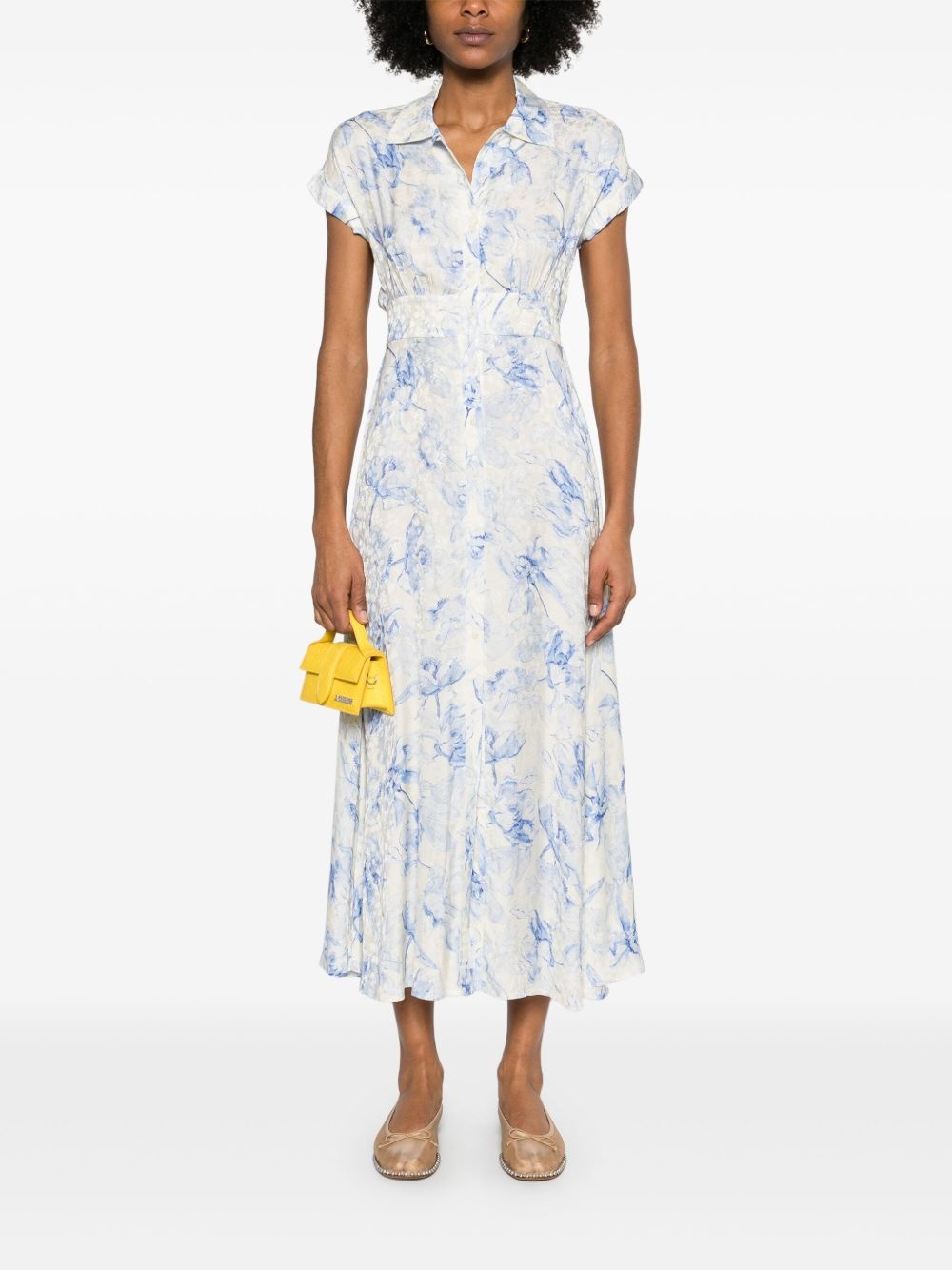 floral-print maxi dress - 2