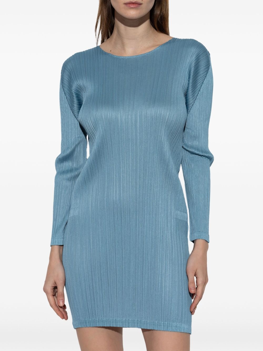 pleated mini dress - 3