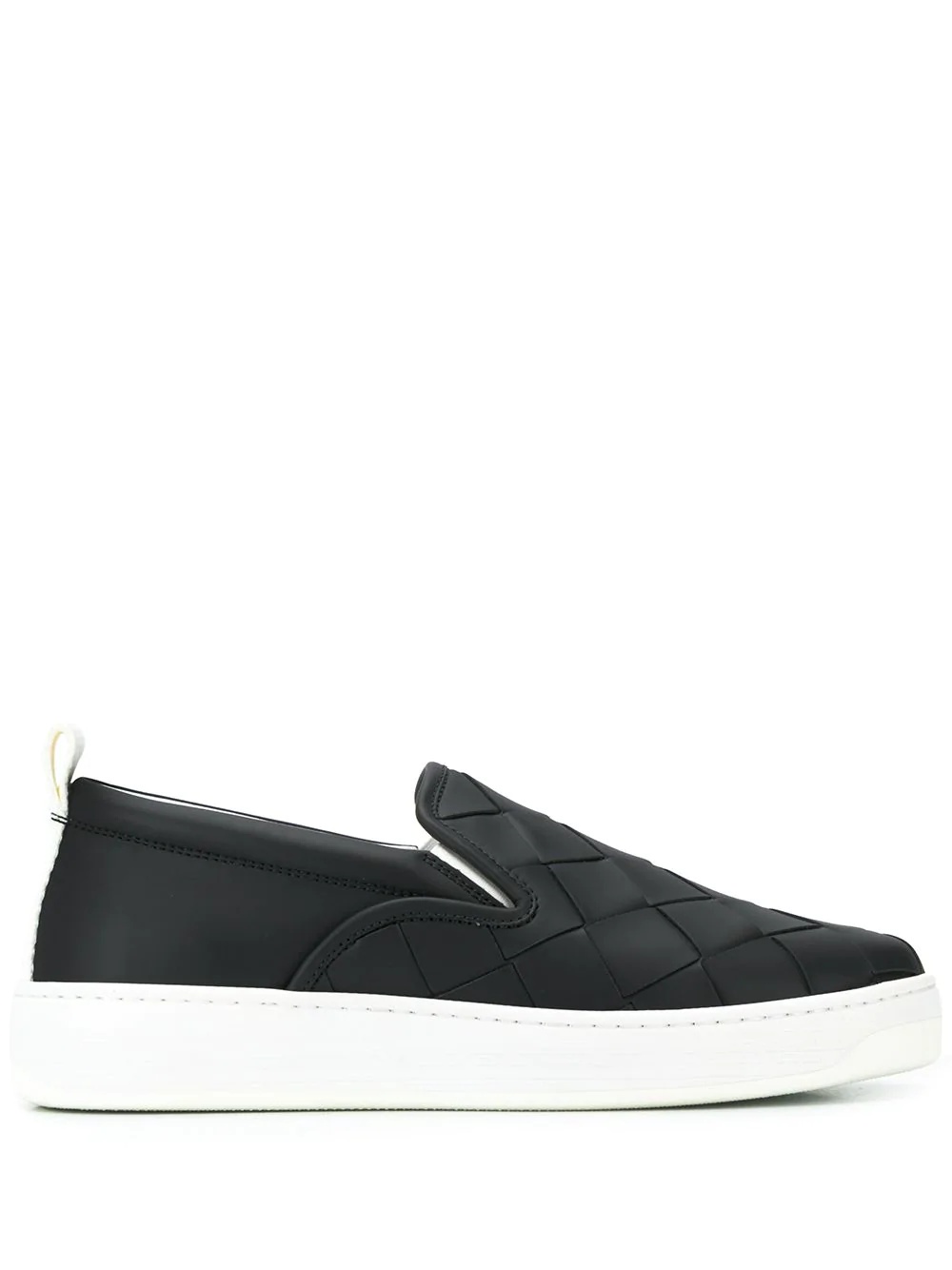 maxi weave slip-on sneakers - 1