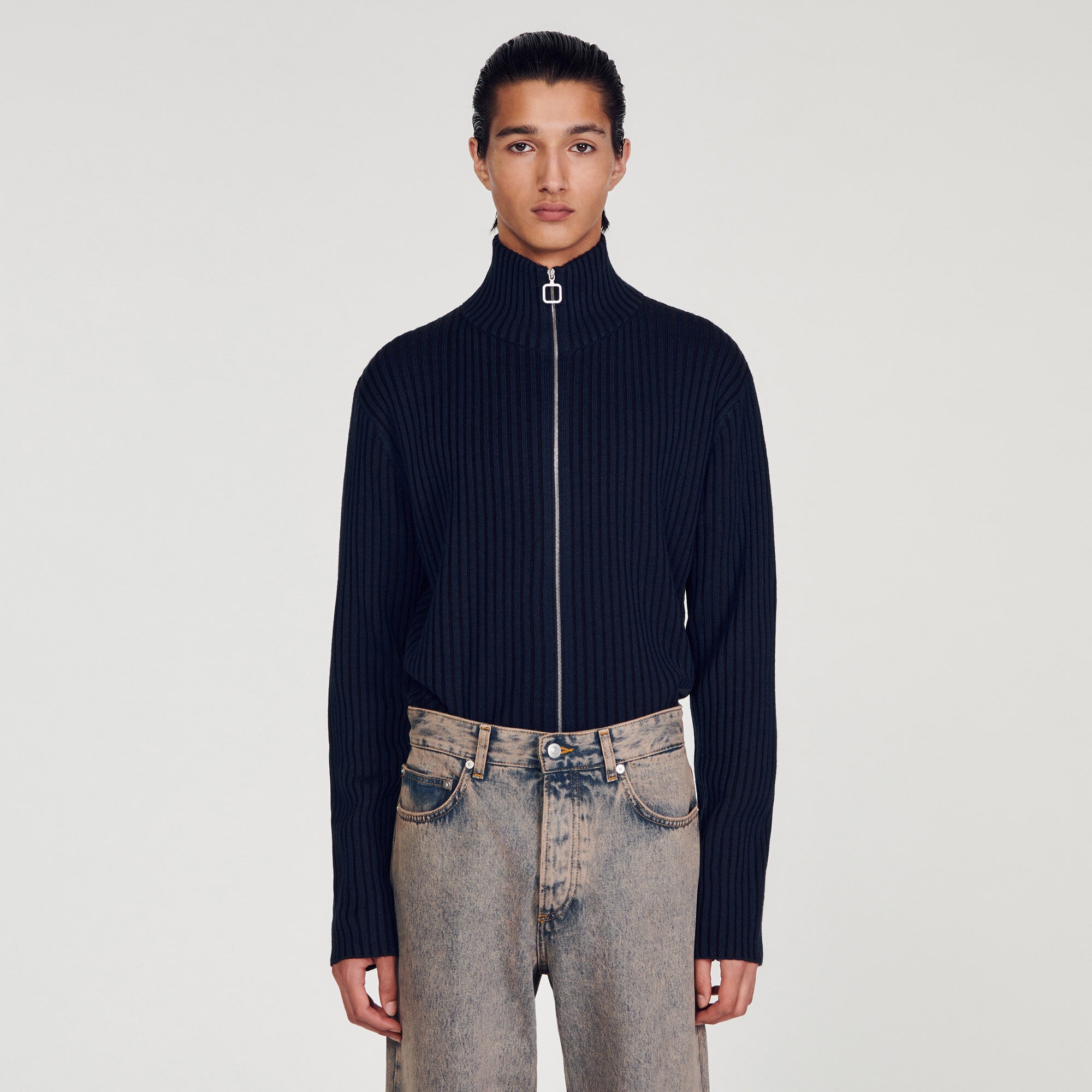 RIBBED CARDIGAN - 5