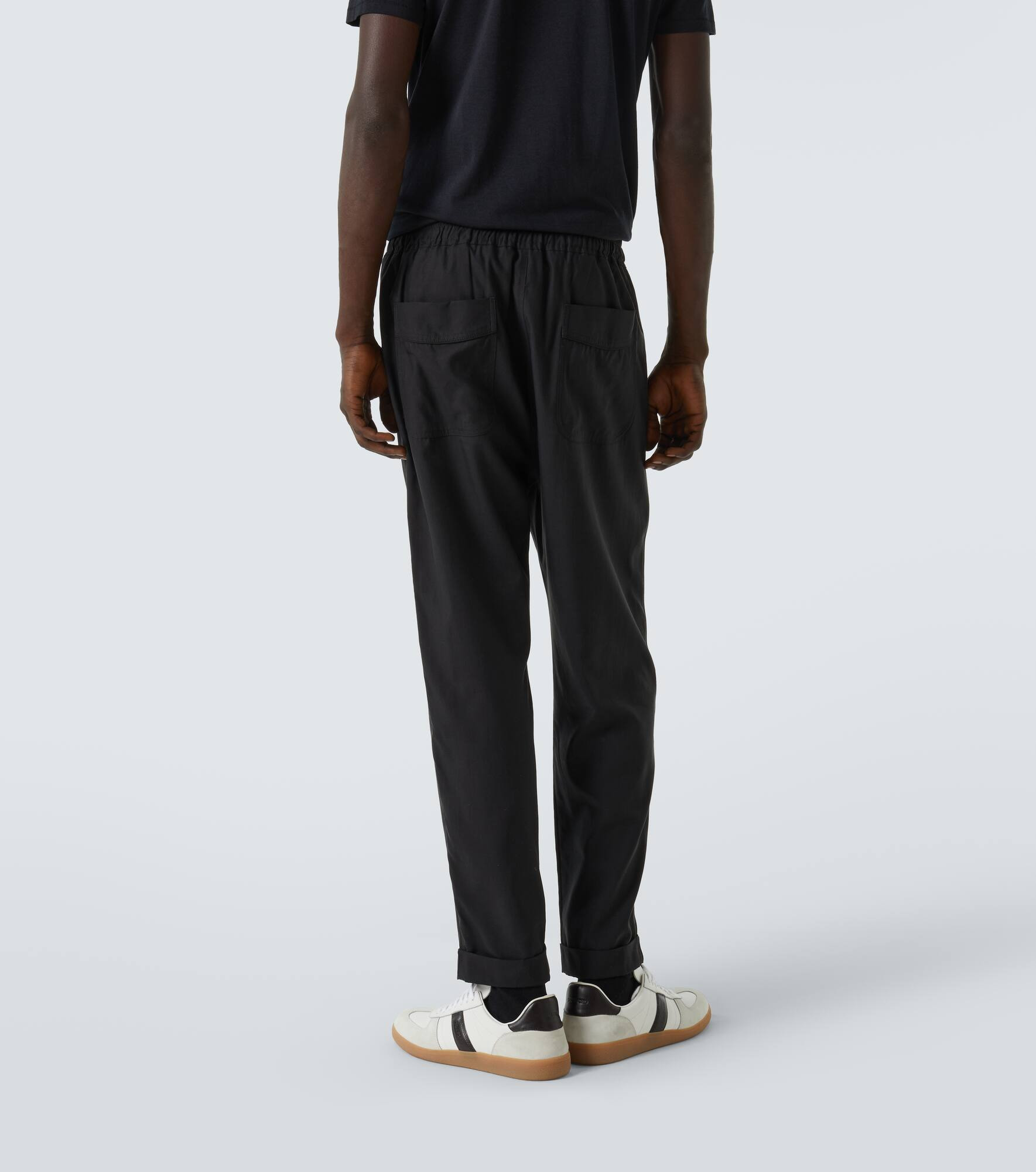 Twill straight pants - 4