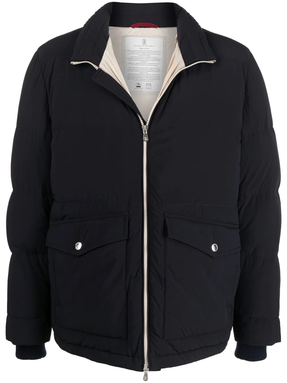 padded hooded jacket - 1