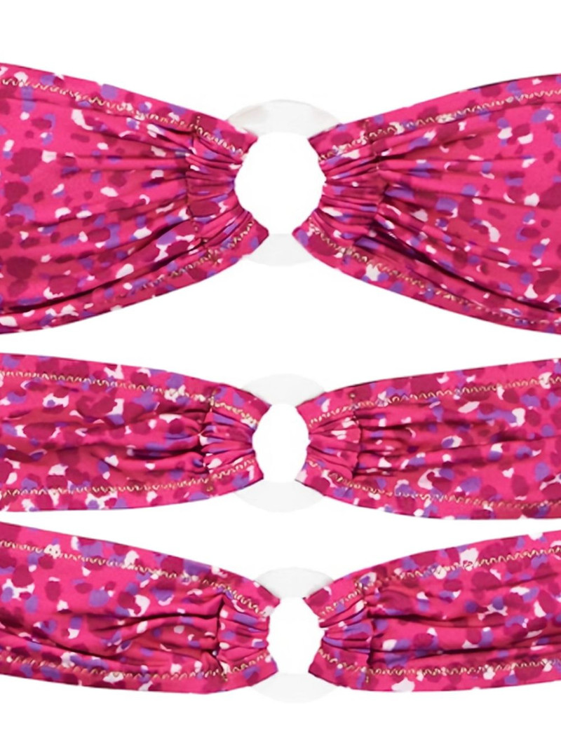 Reina Olga Cage ring-detail bikini outlook