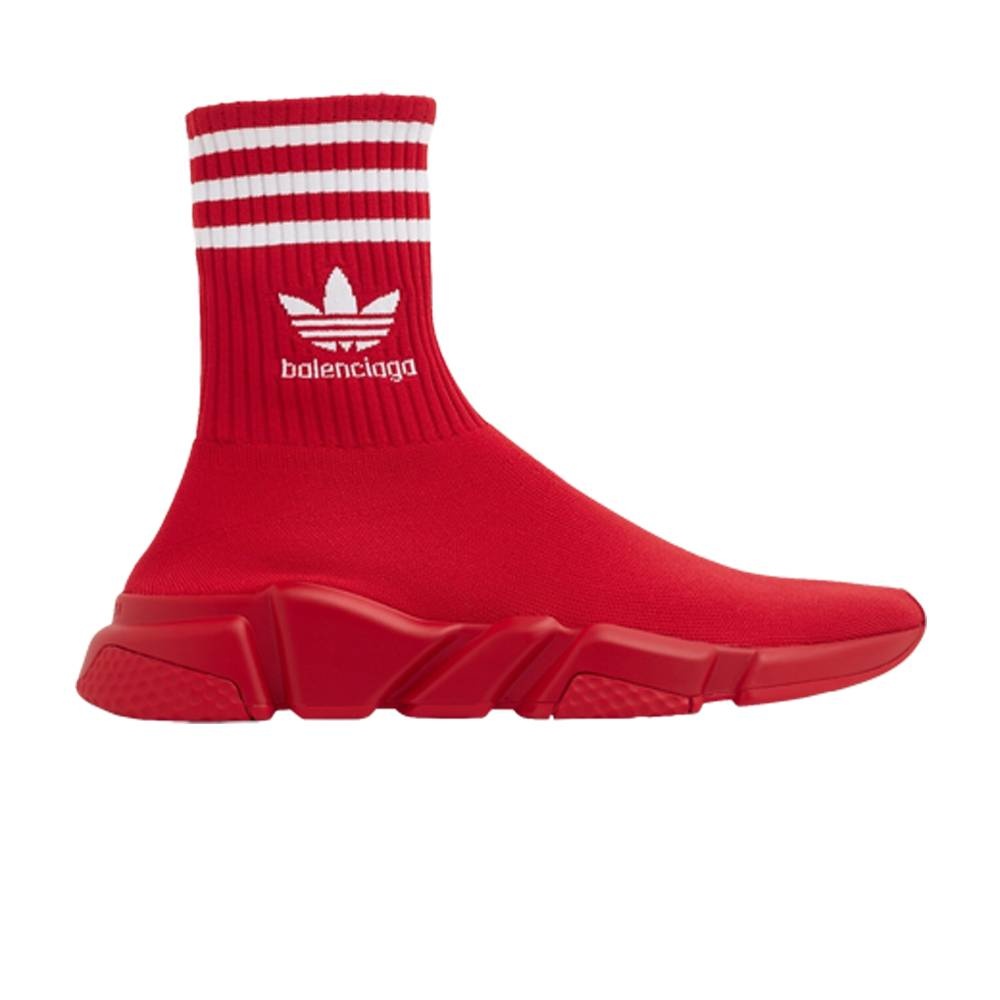 Adidas x Balenciaga Speed Sneaker 'Red' - 1