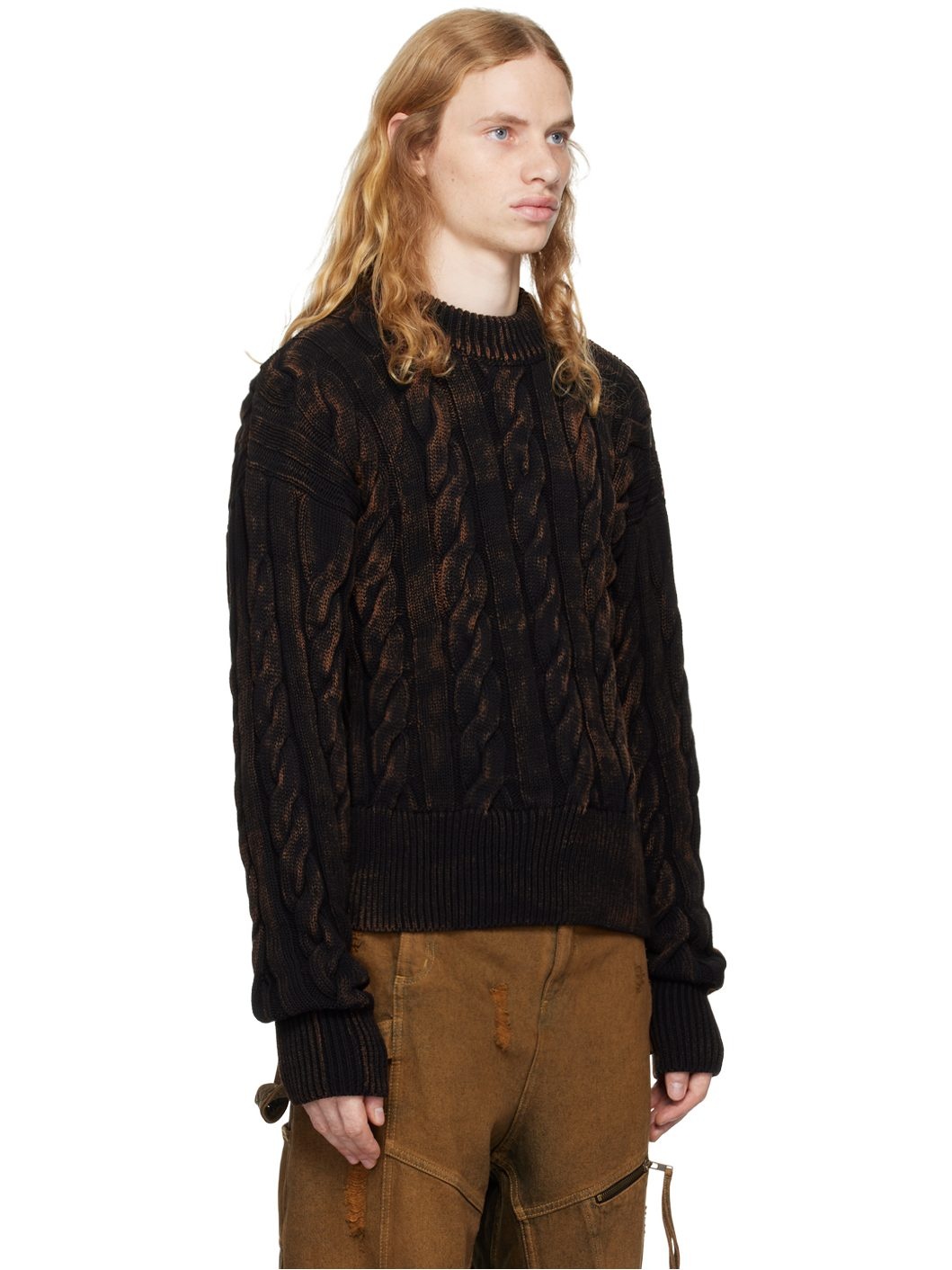Black Oversized Sweater - 2