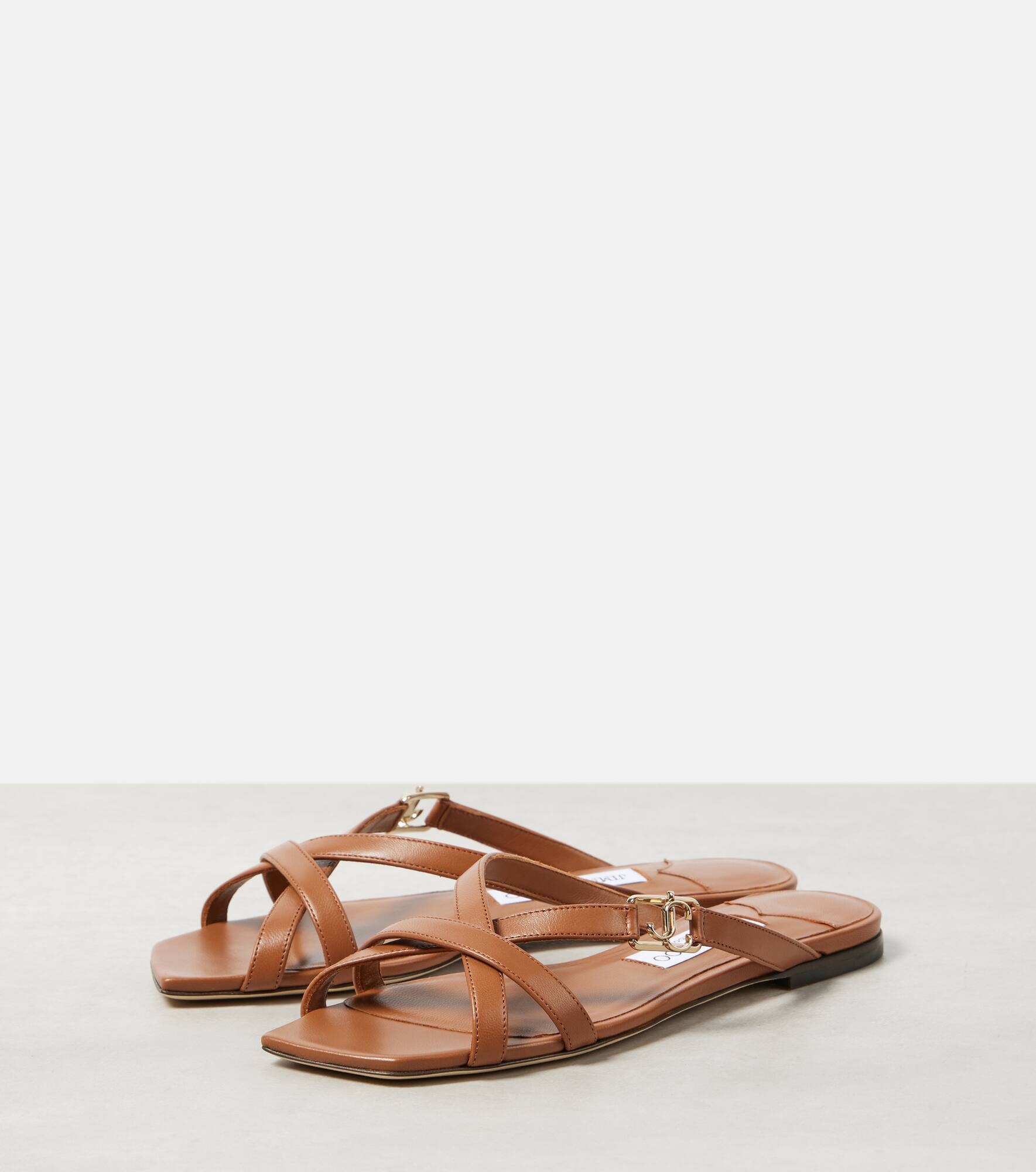 Jess leather sandals - 5