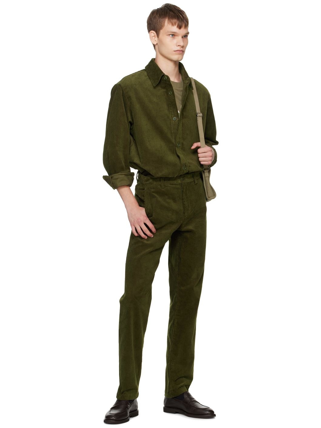 Khaki Standard Grand 'V.P.C.' T-Shirt - 4