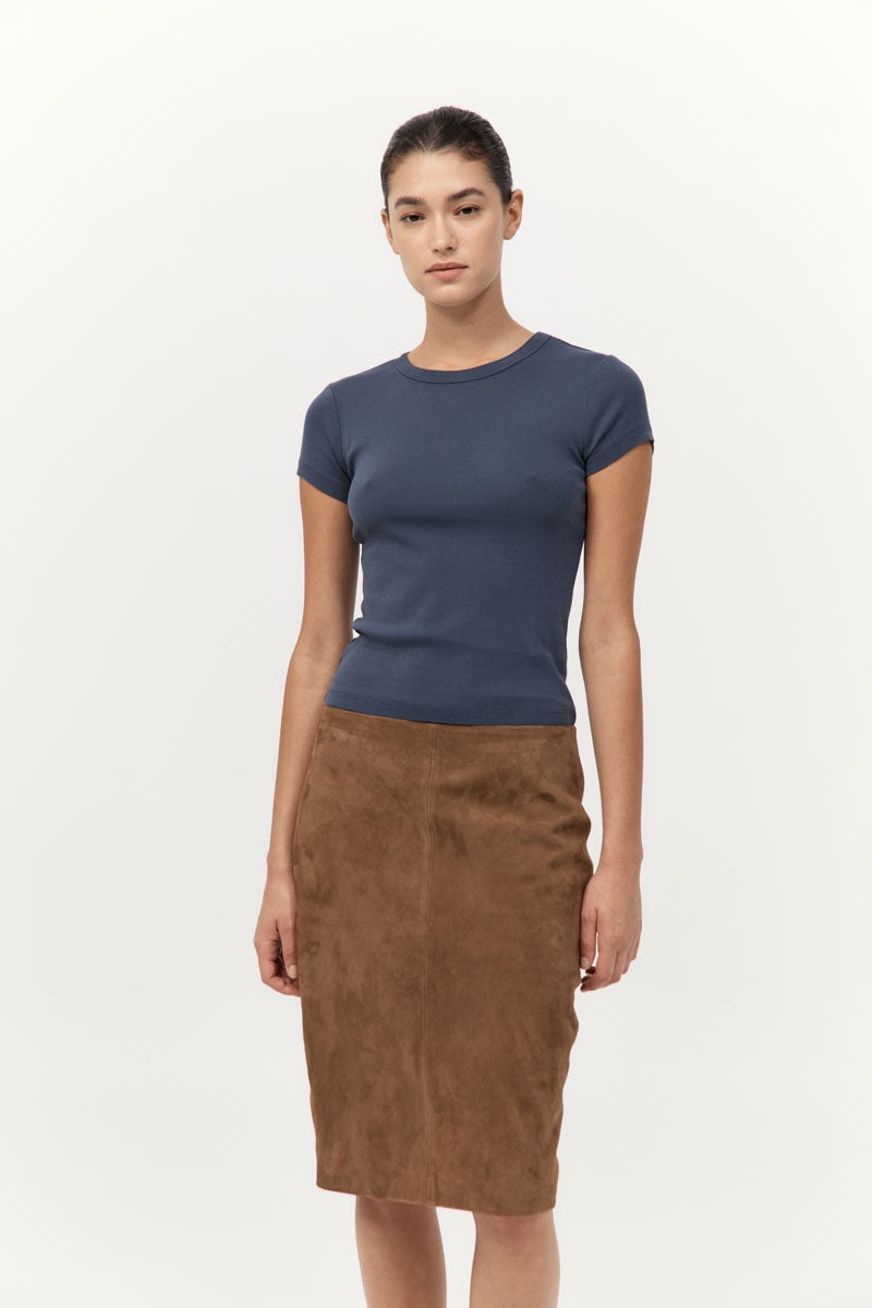 Organic Cotton Baby Tee - Storm - 2